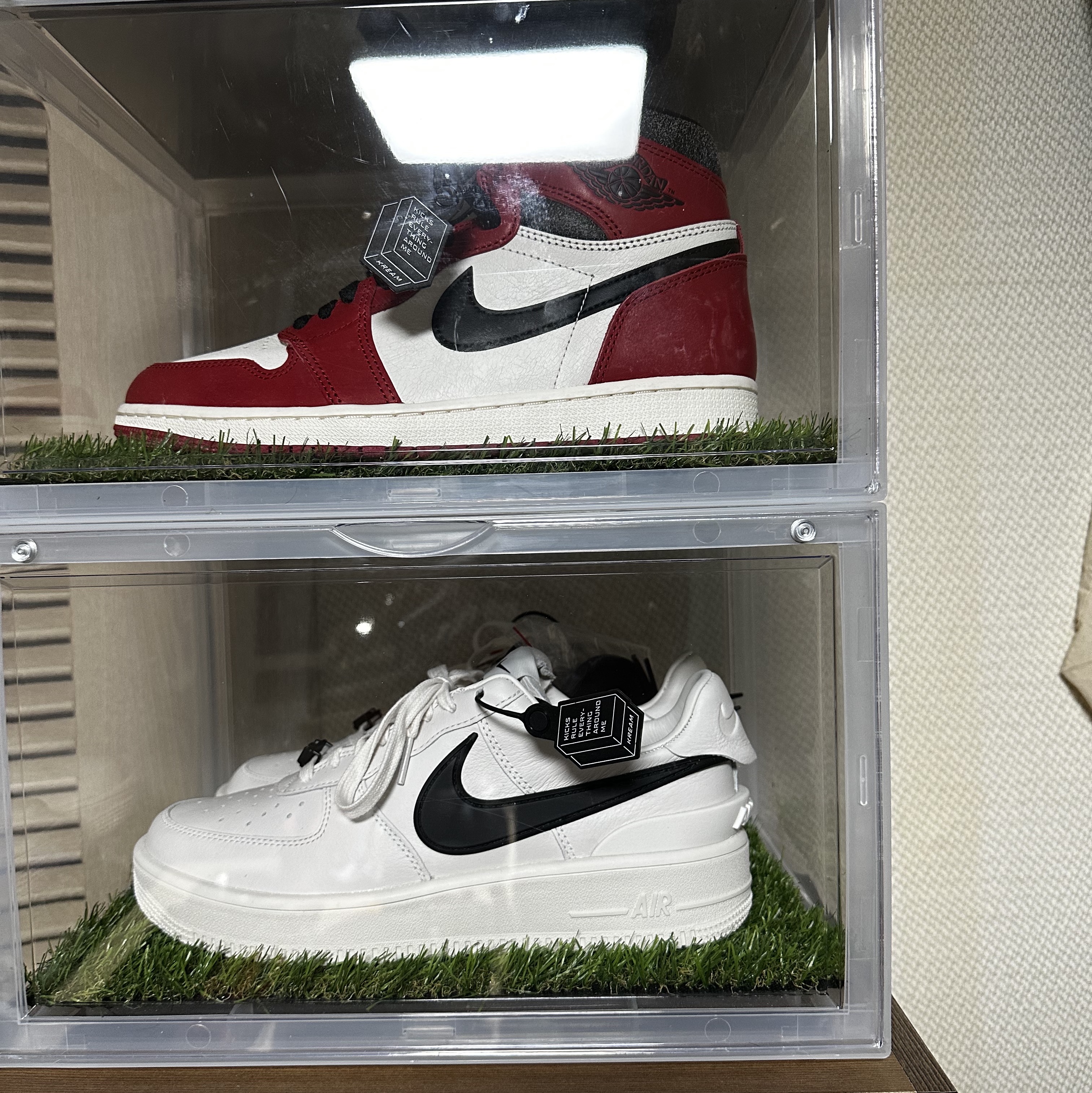 Nike x Ambush Air Force 1 Low SP Phantom, Jordan 1 Retro High OG Chicago 2022 착용 스타일