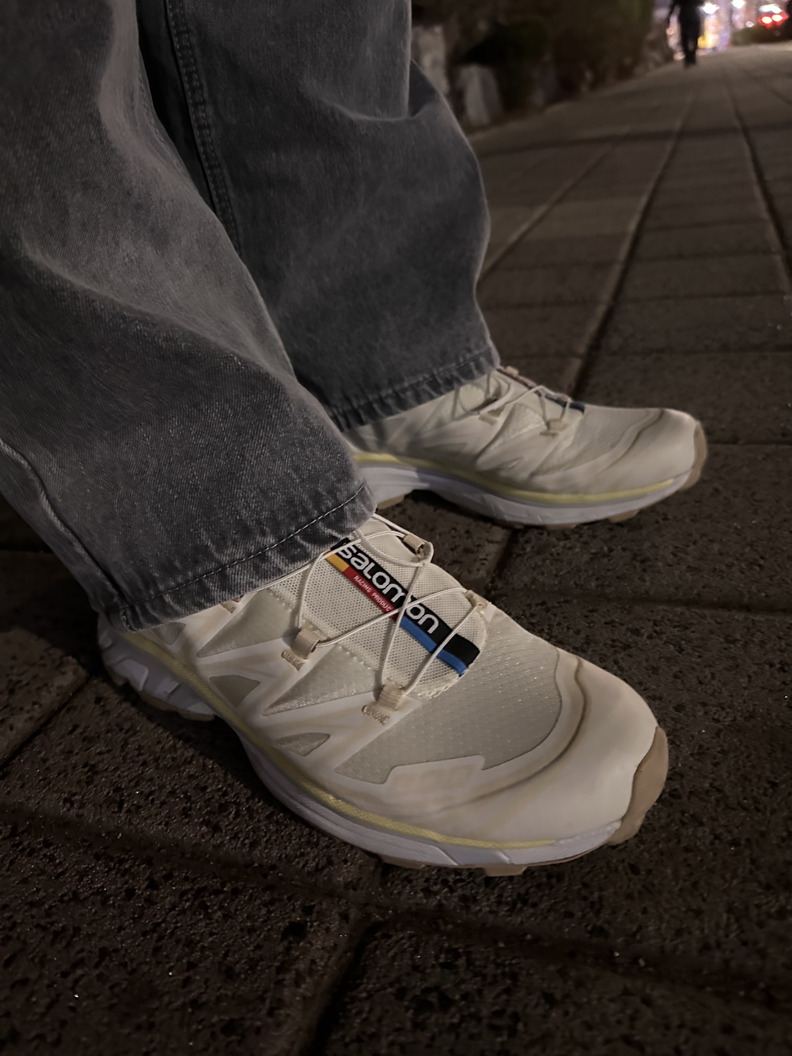 Salomon XT-6 ADV Vanila Ice 착용 스타일 - 2