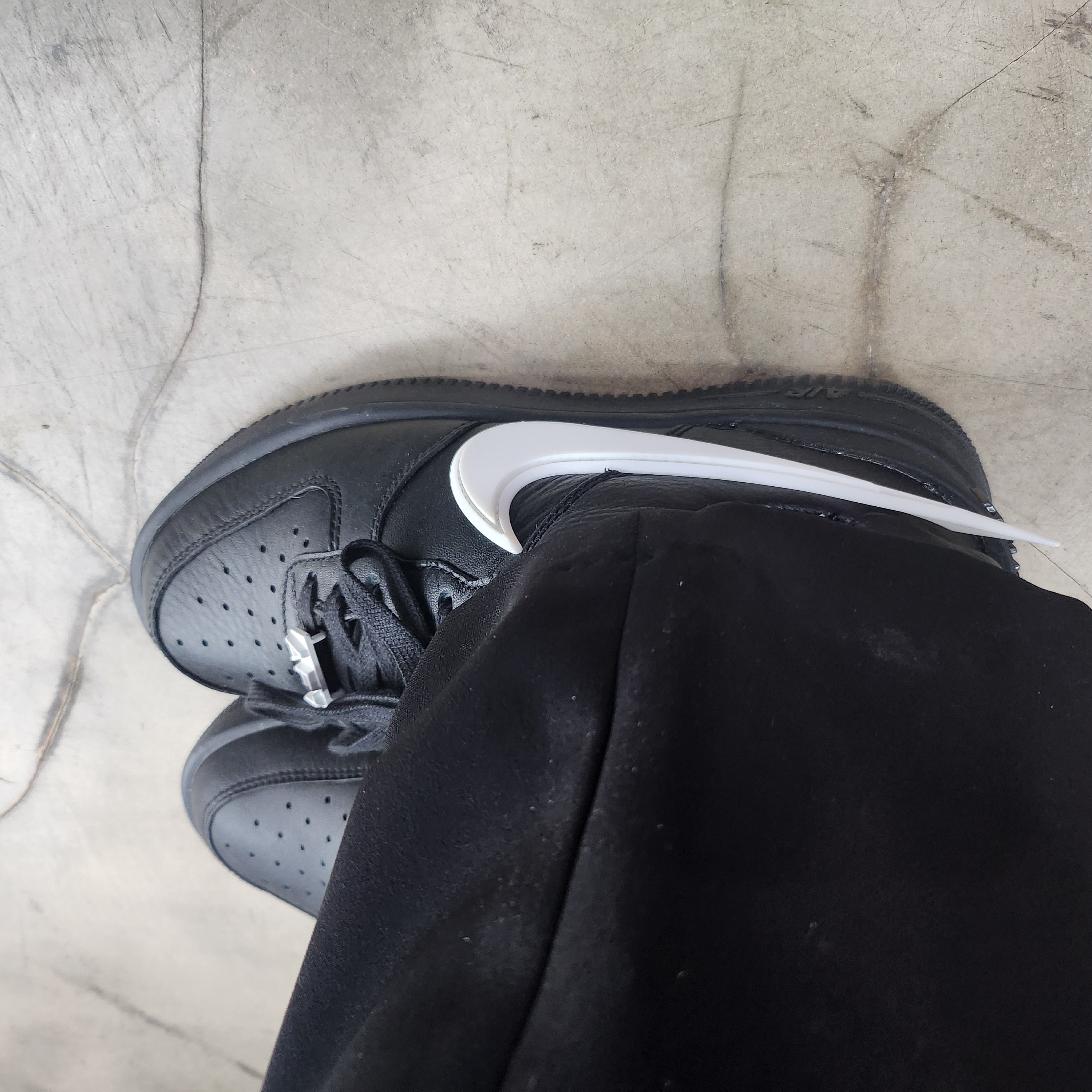 Nike x Ambush Air Force 1 Low SP Black 착용 스타일