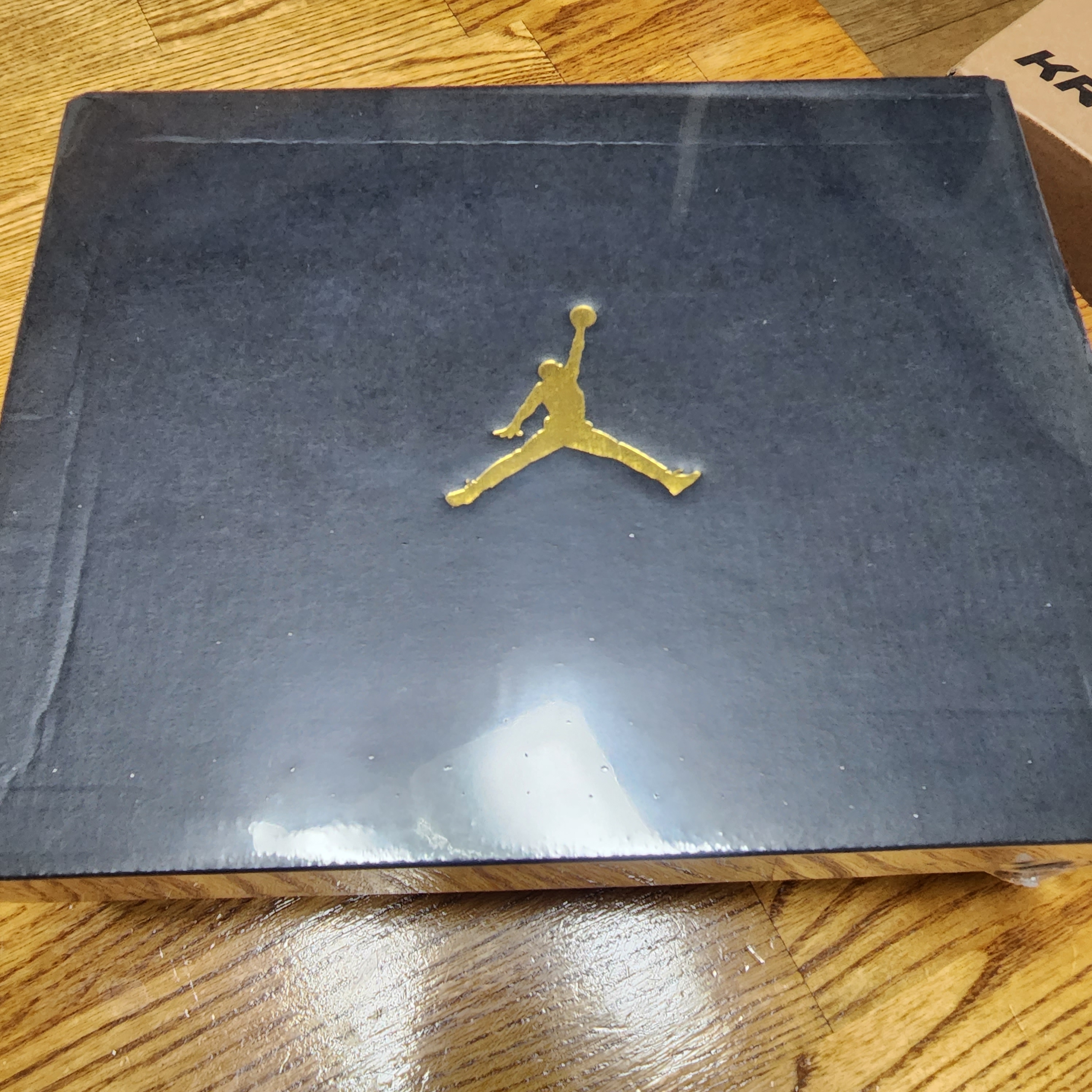 (GS) Jordan 1 Low True Blue Cement Grey 착용 스타일 - 1
