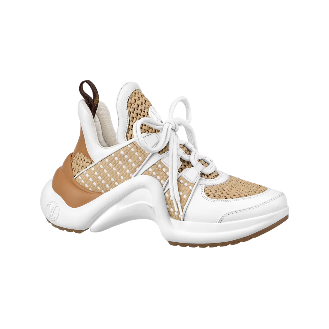 (W) Louis Vuitton LV Archlight Sneakers Nude 상세 이미지 1