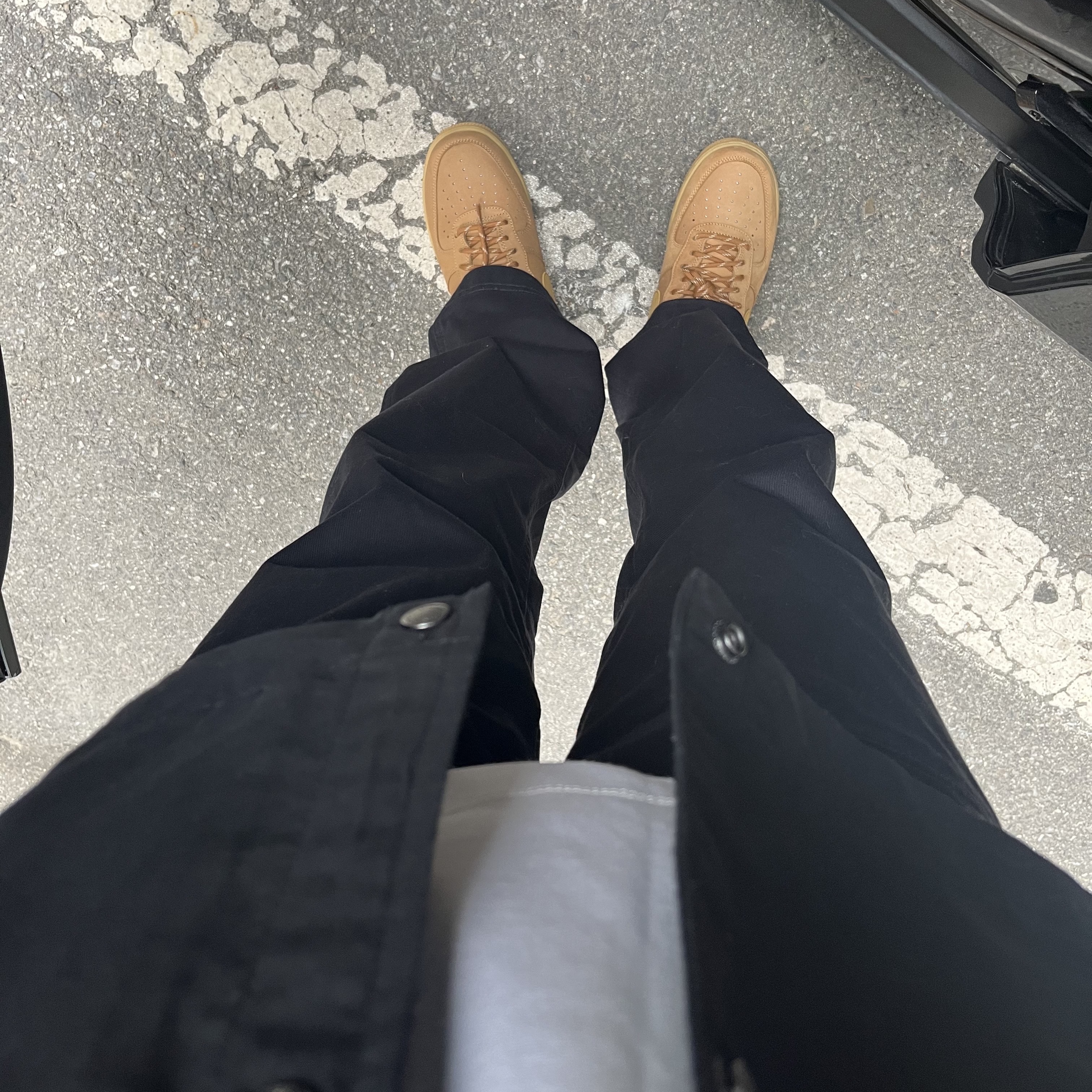 Nike Air Force 1 '07 WB Flax 착용 스타일