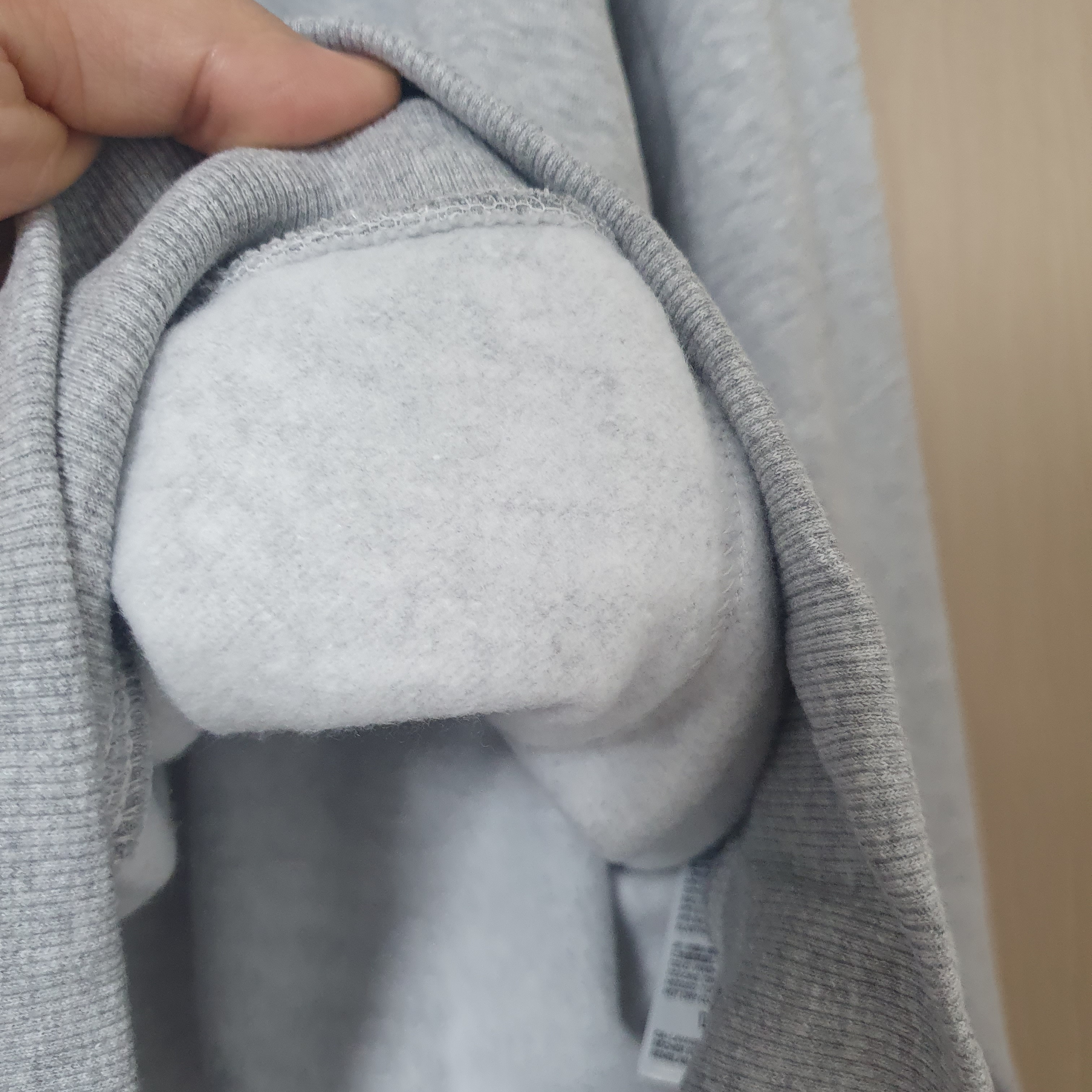 Supreme x The North Face Convertible Hooded Sweatshirt Heather Grey - 23SS 착용 스타일 - 4