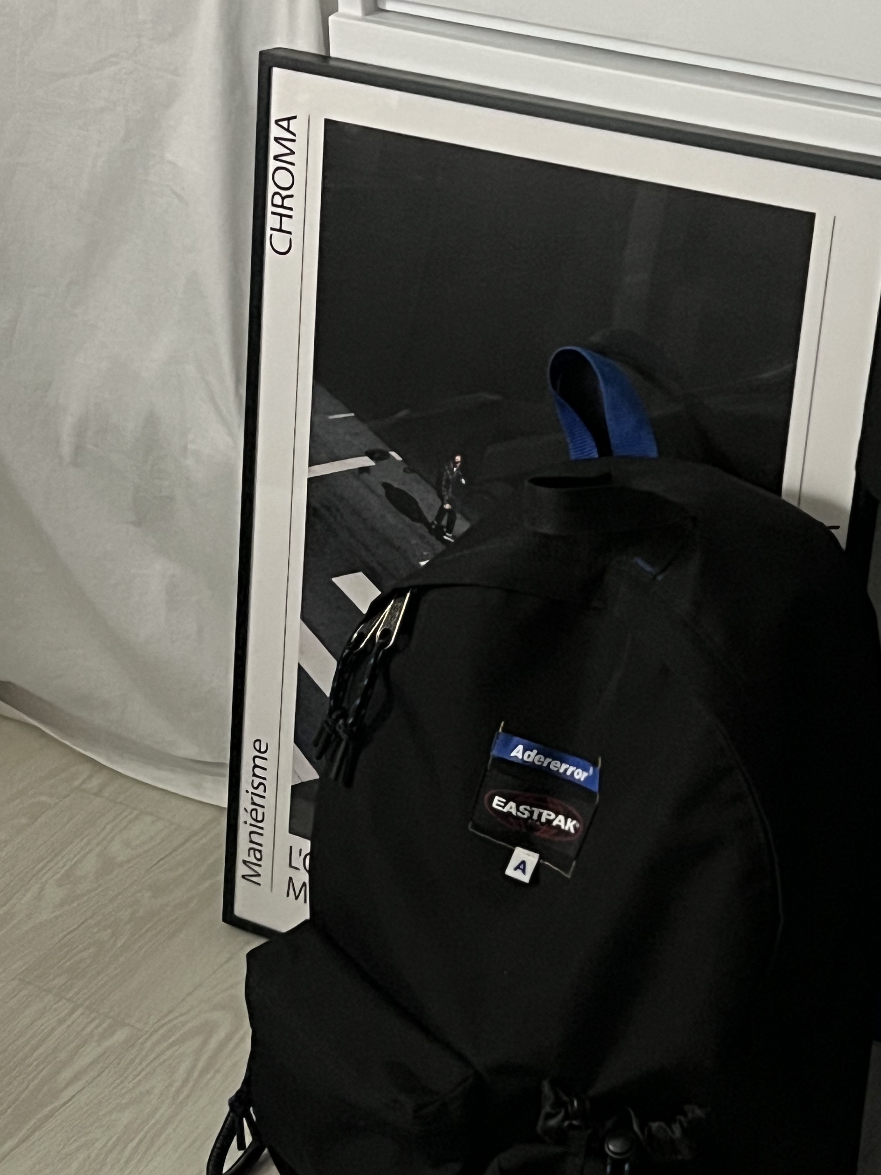 Ader Error x Eastpak Padded Backpack Black ์ฐฉ์ฉ ์คํ์ผ