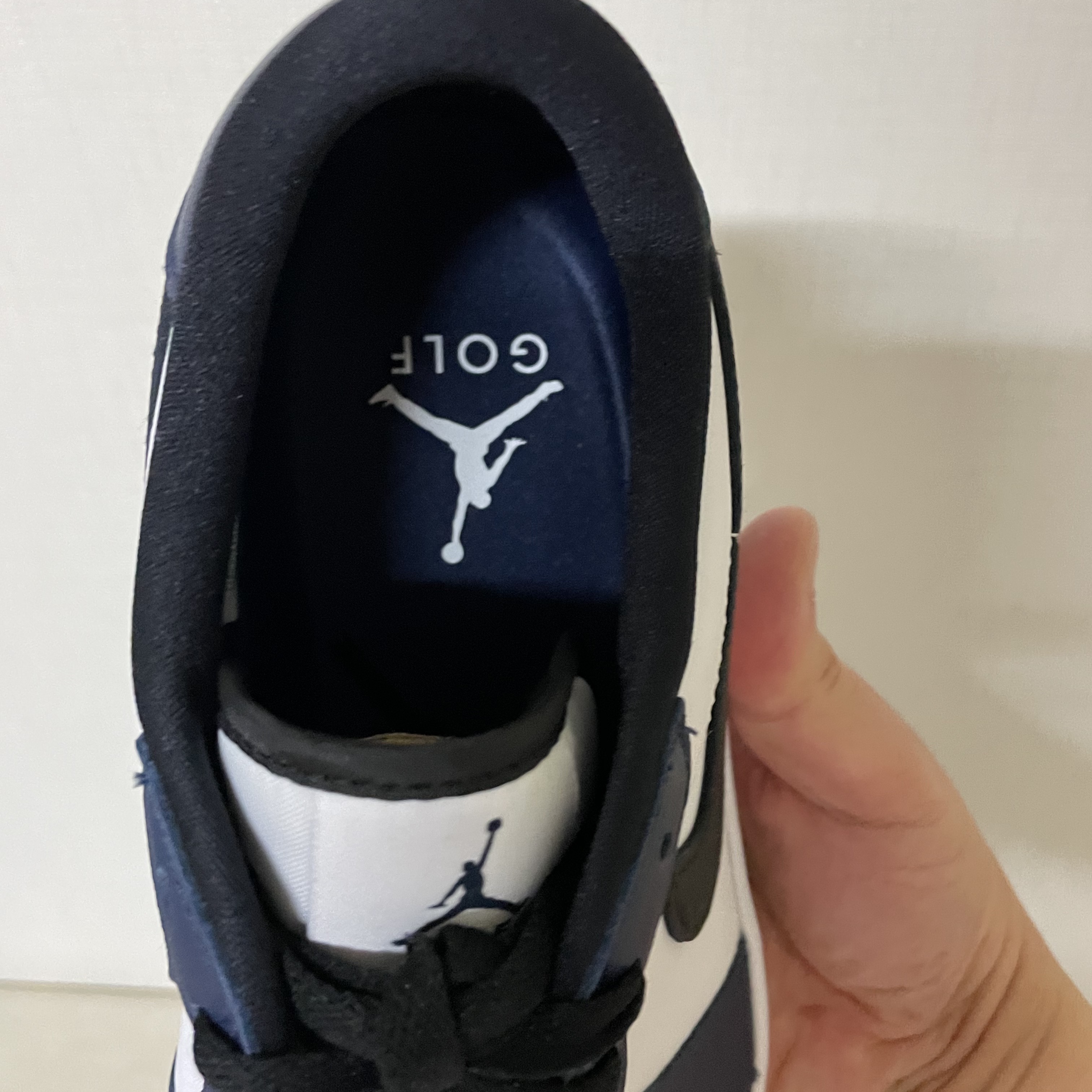 Jordan 1 Low Golf Midnight Navy 착용 스타일 - 5