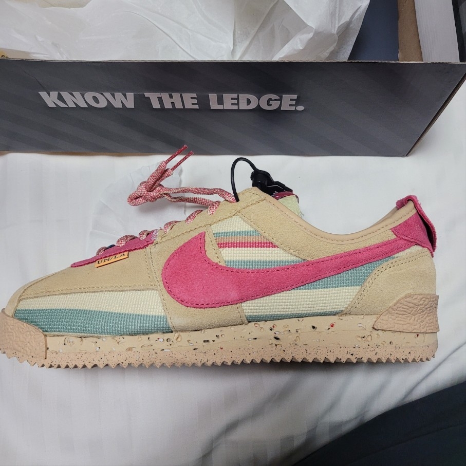 Nike x Union Cortez SP Sesame 착용 스타일