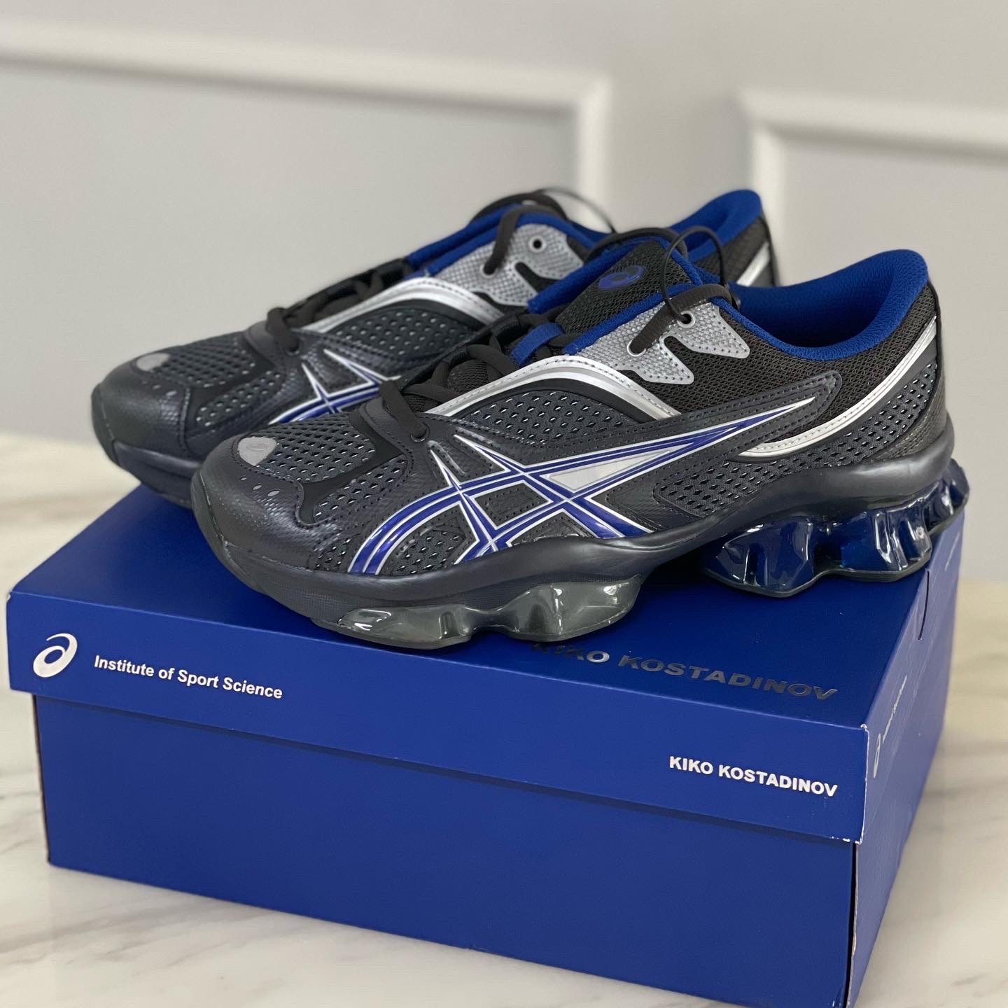 Asics x Kiko Kostadinov Gel-Quantum Zientzia Dark Grey 착용 스타일