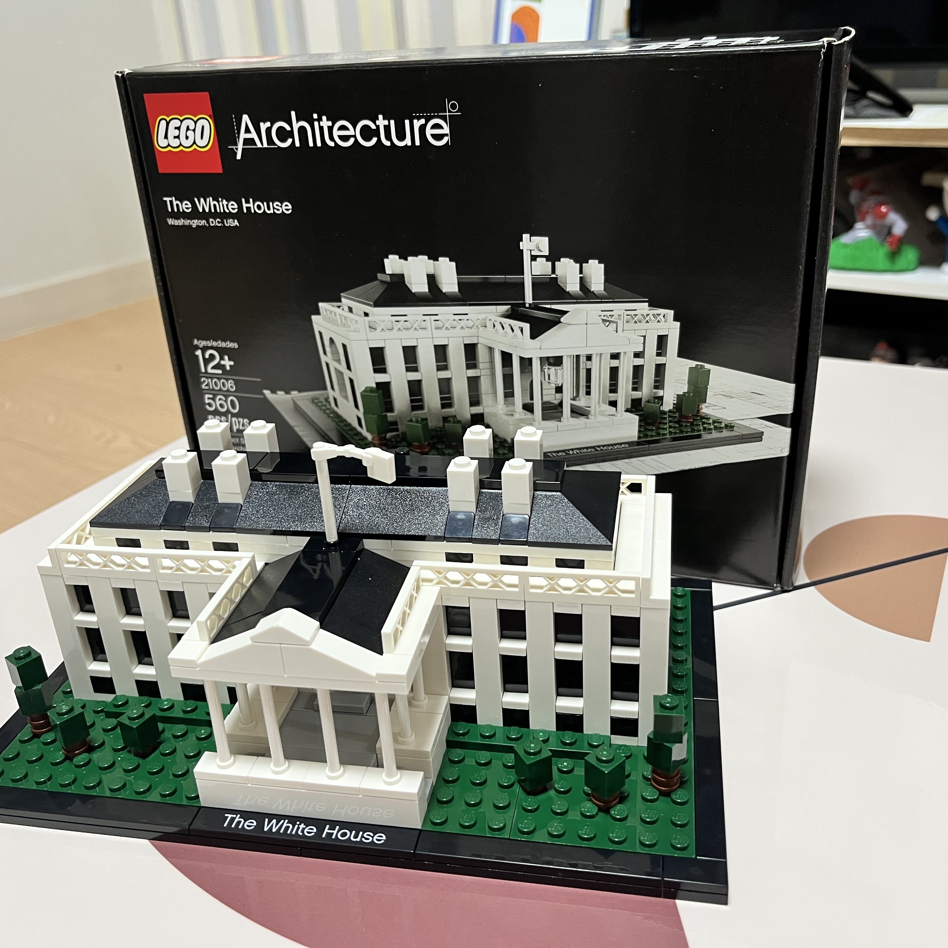 Lego Architecture White House 착용 스타일