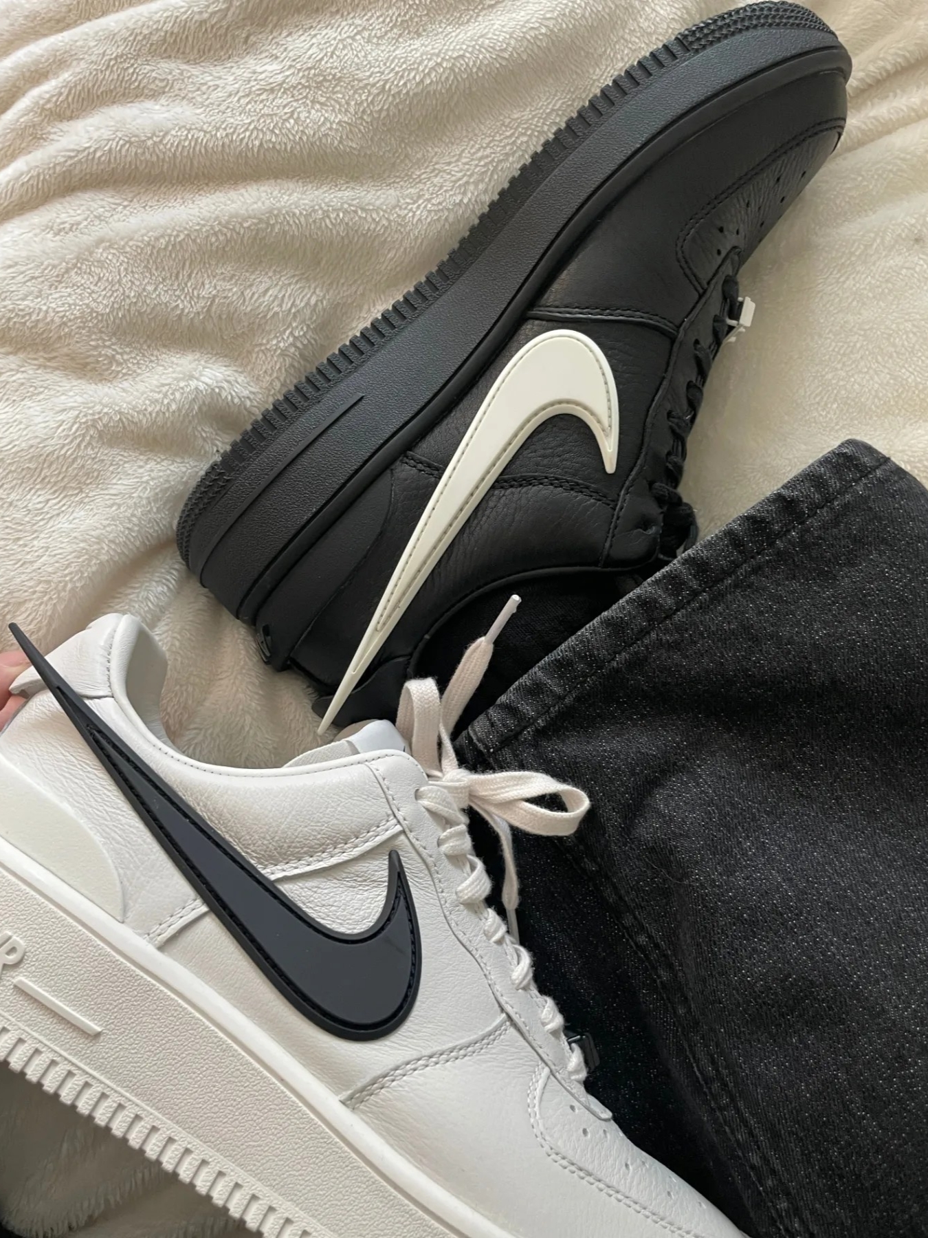 Nike x Ambush Air Force 1 Low SP Phantom, Nike x Ambush Air Force 1 Low SP Black 착용 스타일 - 5