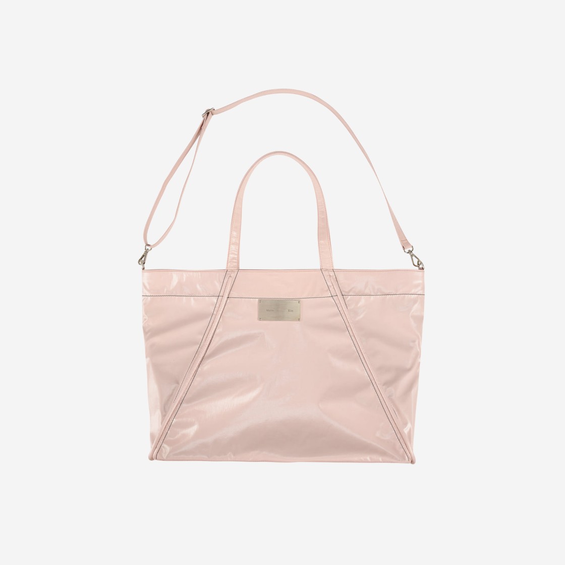 Matin Kim Big Coating Tote Bag Pink 상세 이미지 1