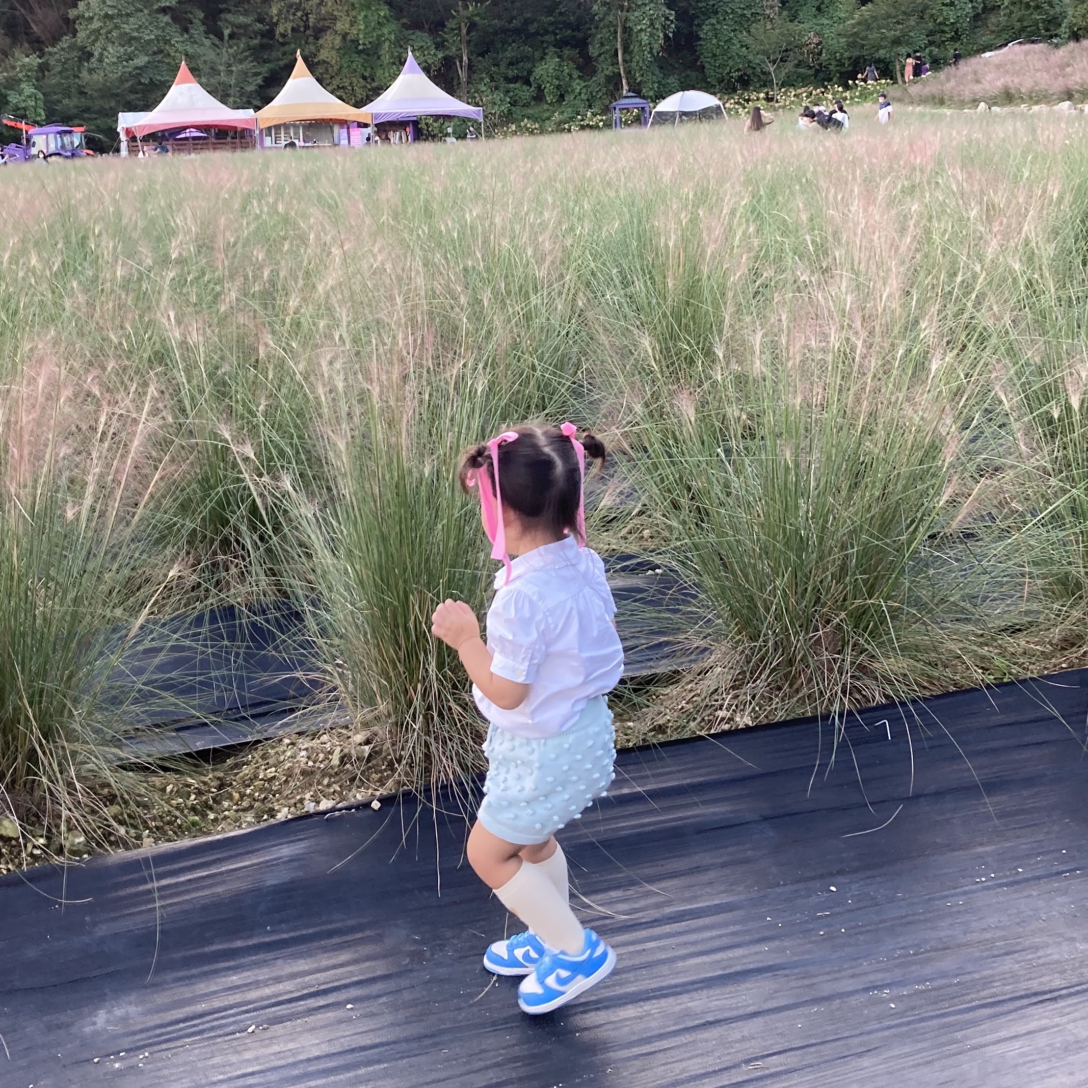 IAB Studio T-Shirt White Light Green, (TD) Nike Dunk Low University Blue 착용 스타일 - 2