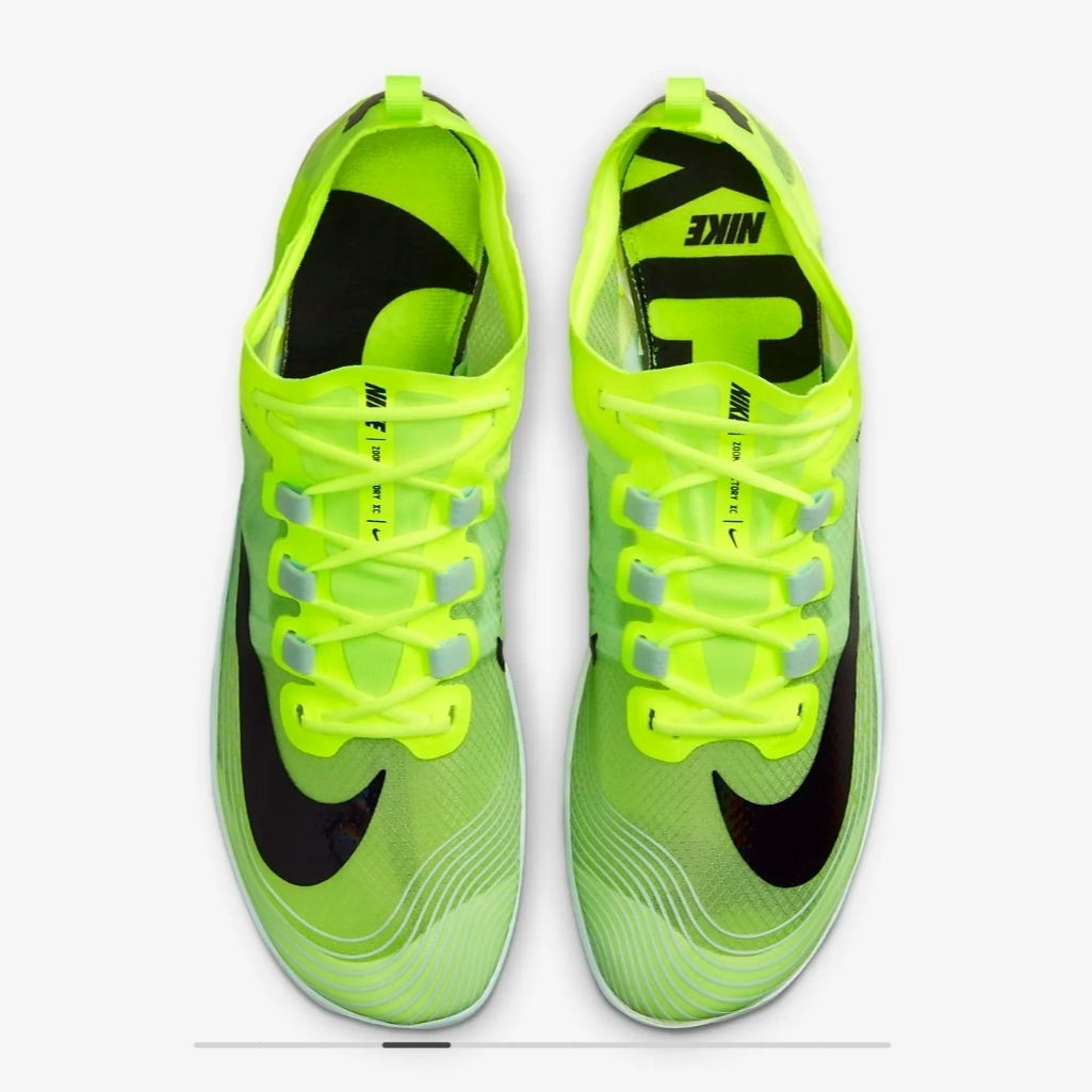 Nike Zoom Victory 5 XC Volt Mint Foam 착용 스타일 - 4