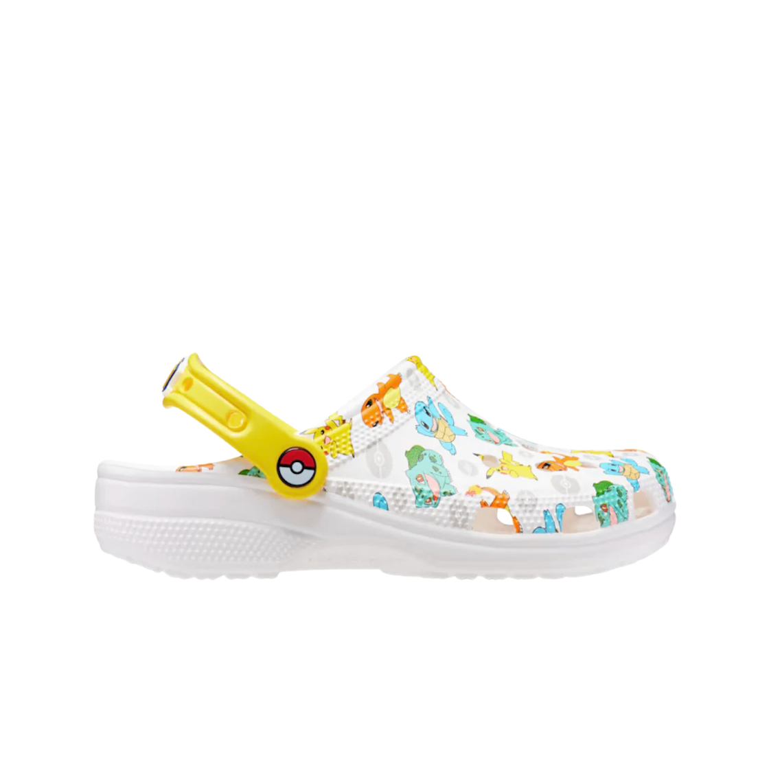 Crocs x Pokemon Classic Clog White 상세 이미지 1