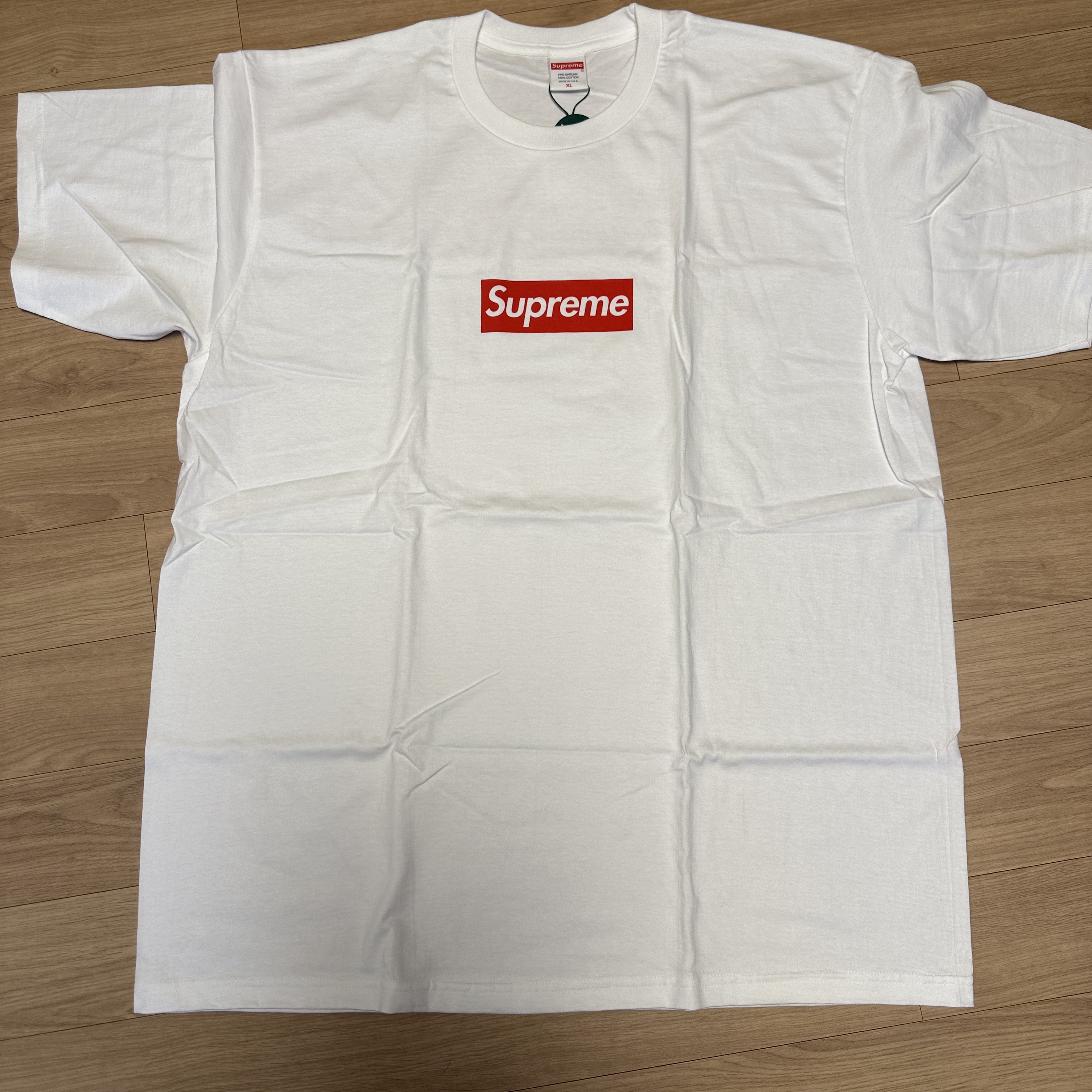 Supreme West Hollywood Box Logo T-Shirt White - 23SS 착용 스타일 - 4
