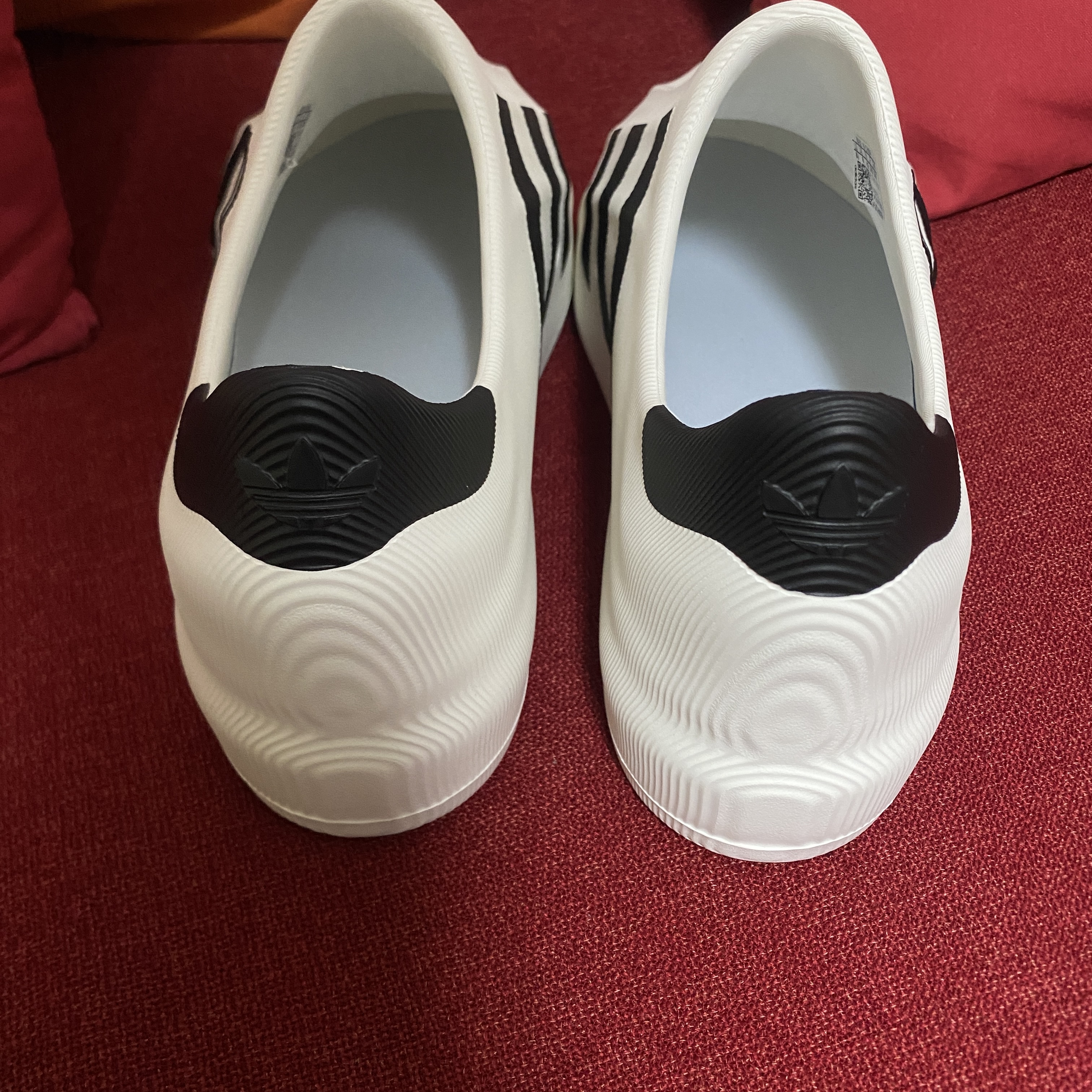 Adidas Adifom Superstar Core White 착용 스타일 - 4