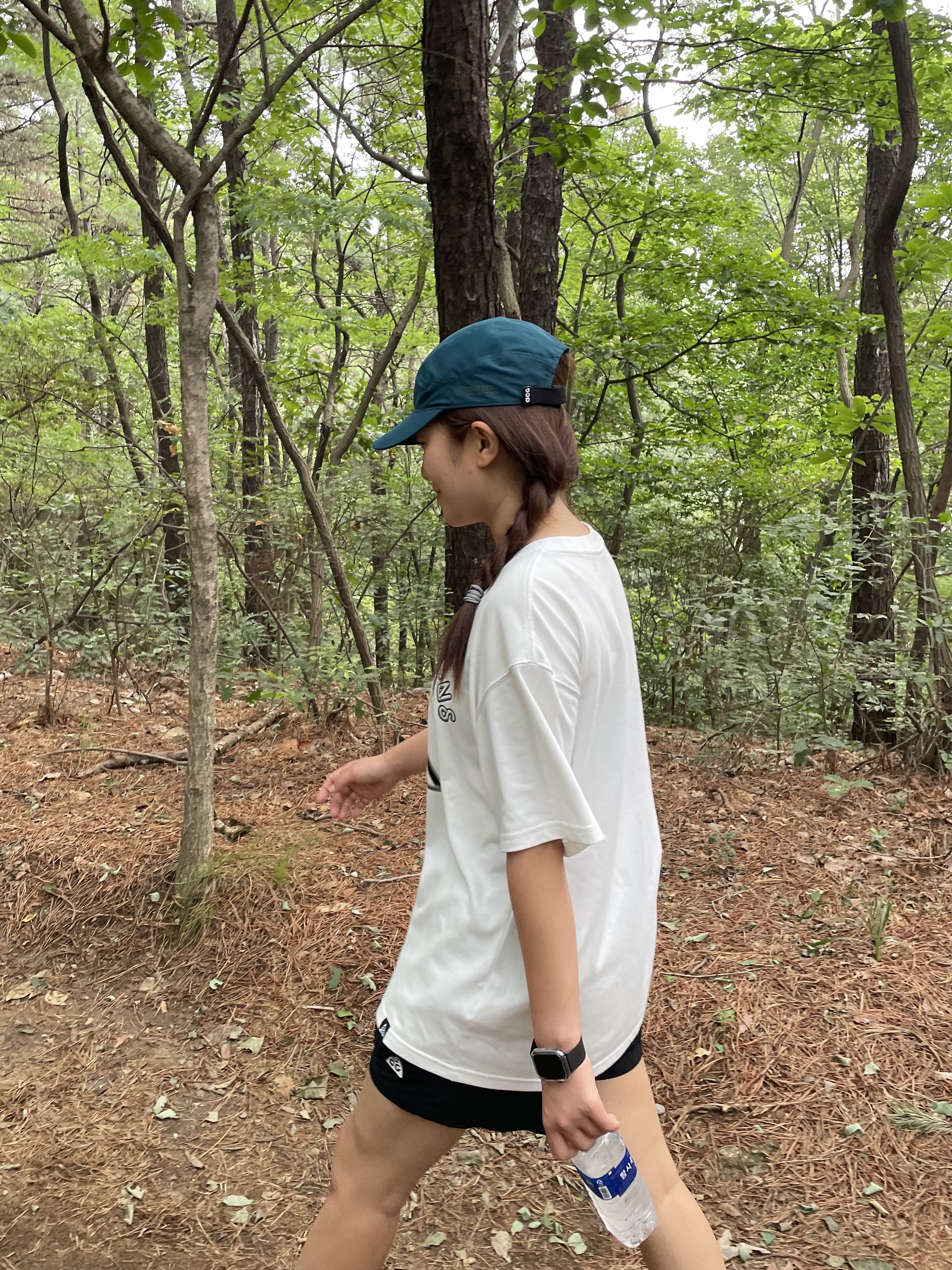 Nike ACG Hang Loose T-Shirt Summit White - US/EU, Nike NRG ACG Tailwind Cap Midnight Turquoise 착용 스타일 - 3