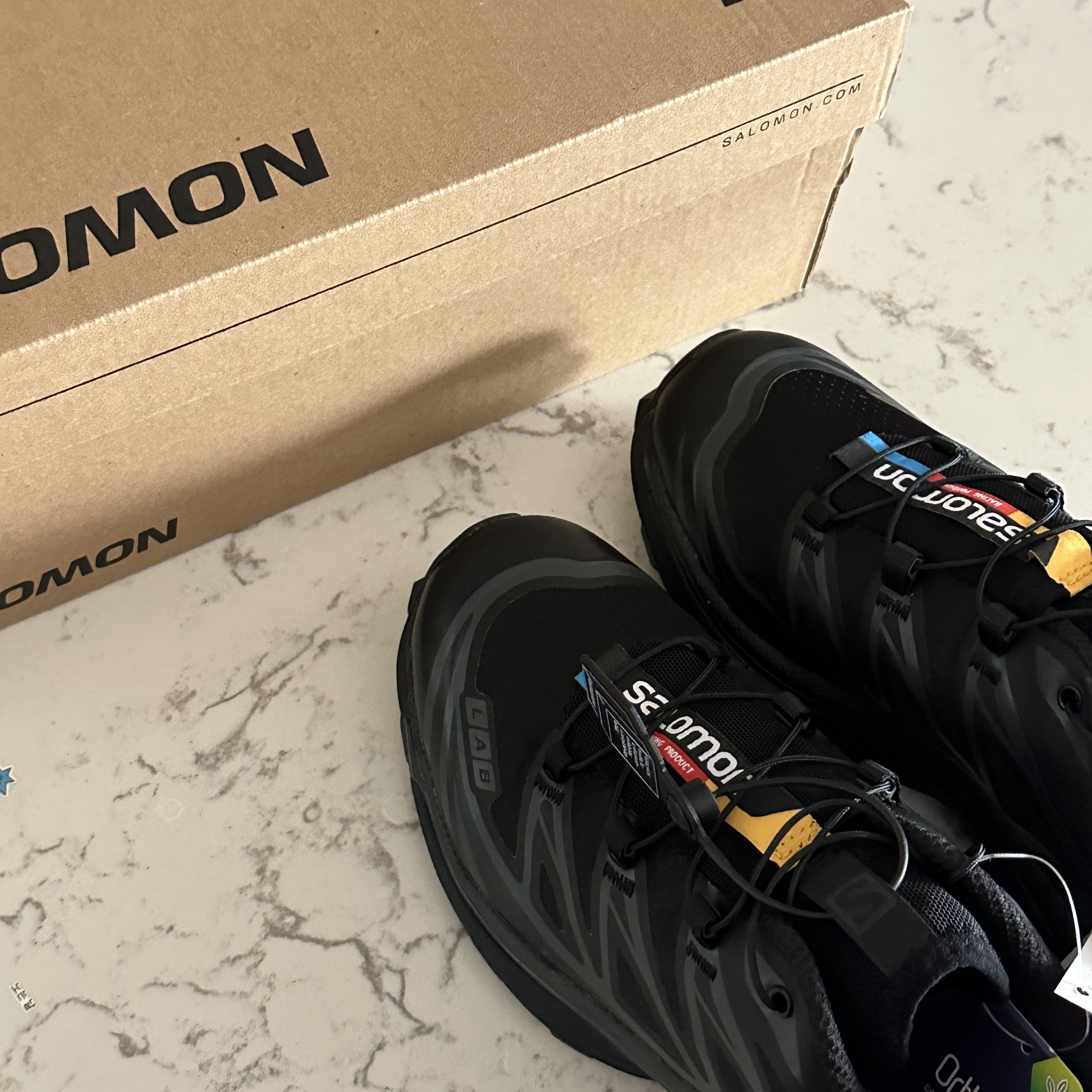 Salomon XT-6 ADV Black 착용 스타일