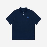 Ader Error Sig; TRS Tag Polo T-Shirt 01 Navy