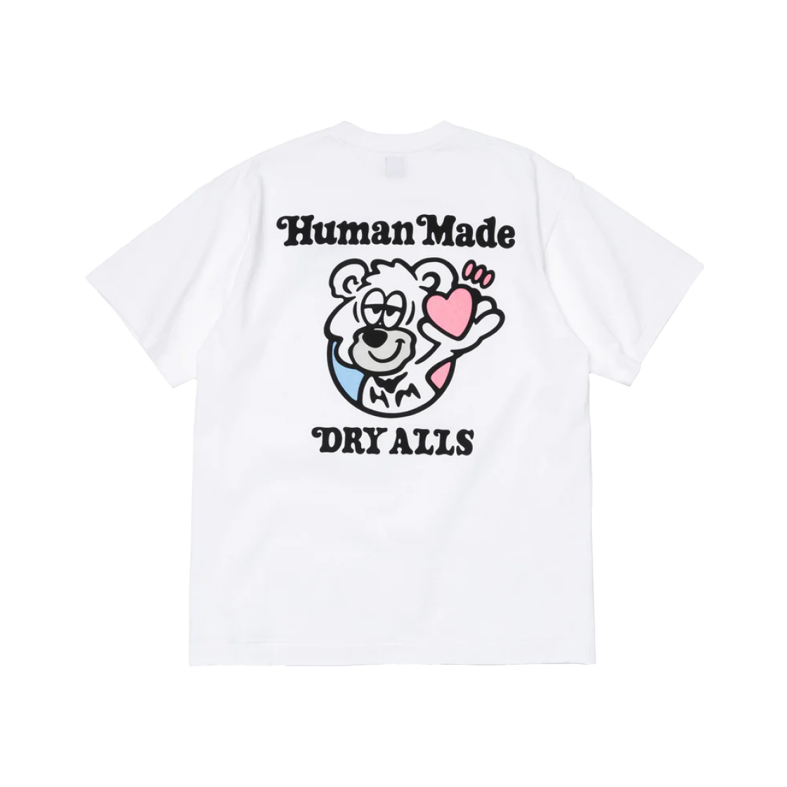 Human Made x Verdy Girls Don't Cry Graphic T-Shirt #1 White 상세 이미지 1