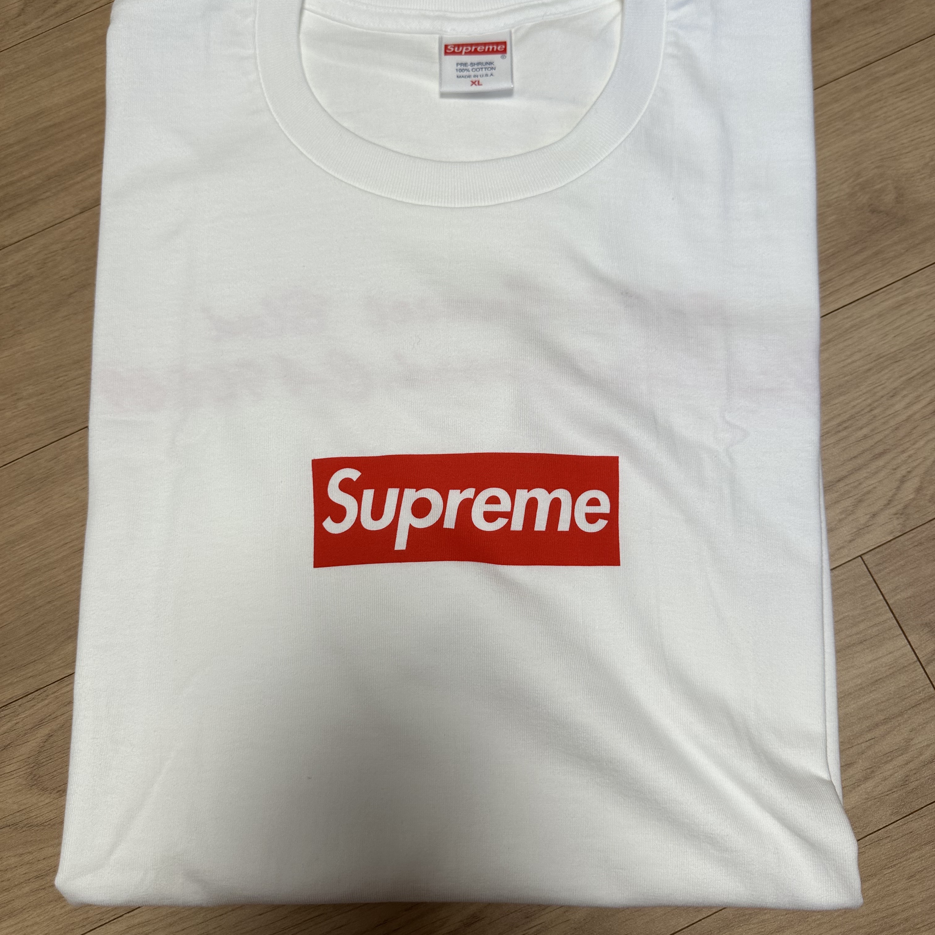 Supreme West Hollywood Box Logo T-Shirt White - 23SS 착용 스타일 - 3