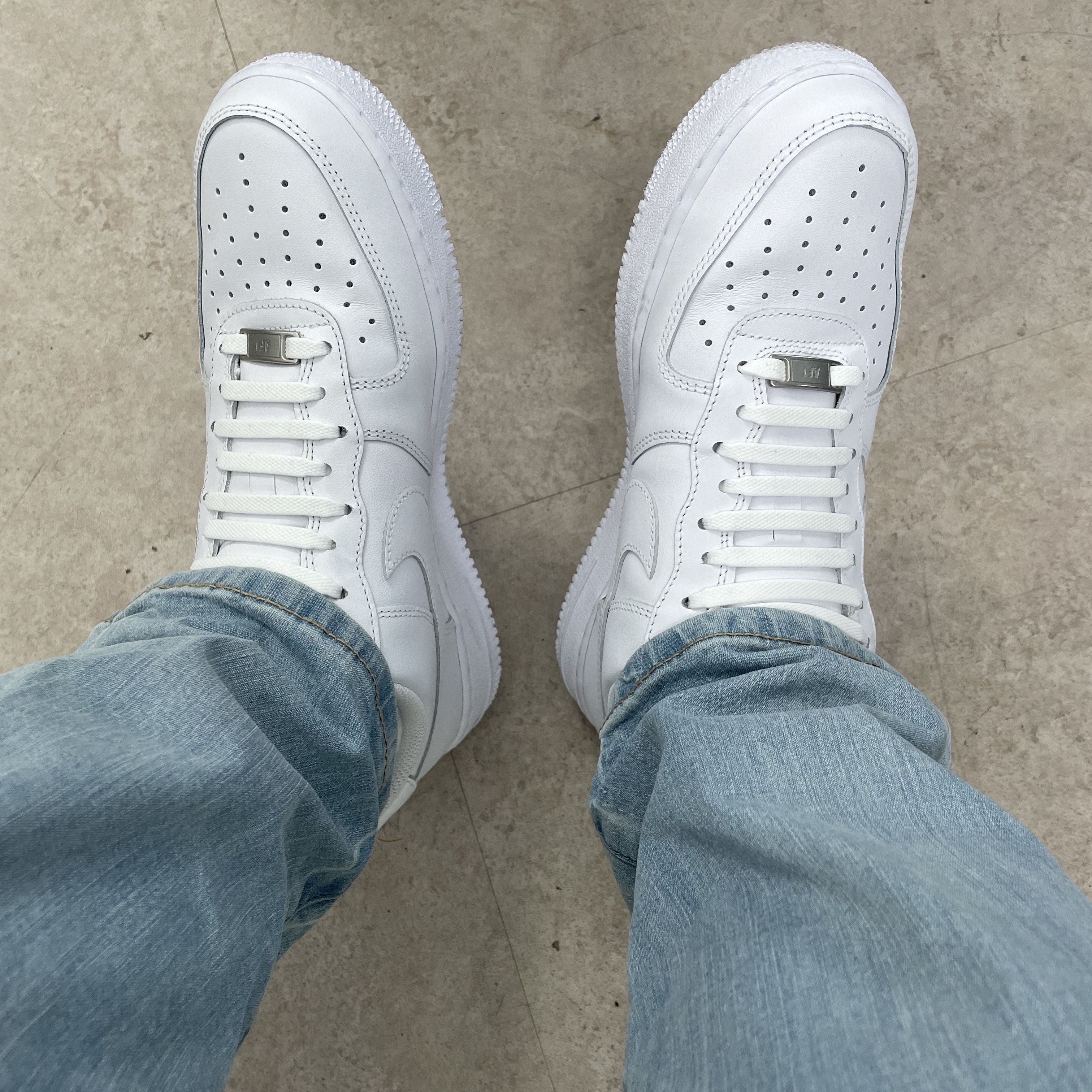 Nike Air Force 1 '07 Low White 착용 스타일