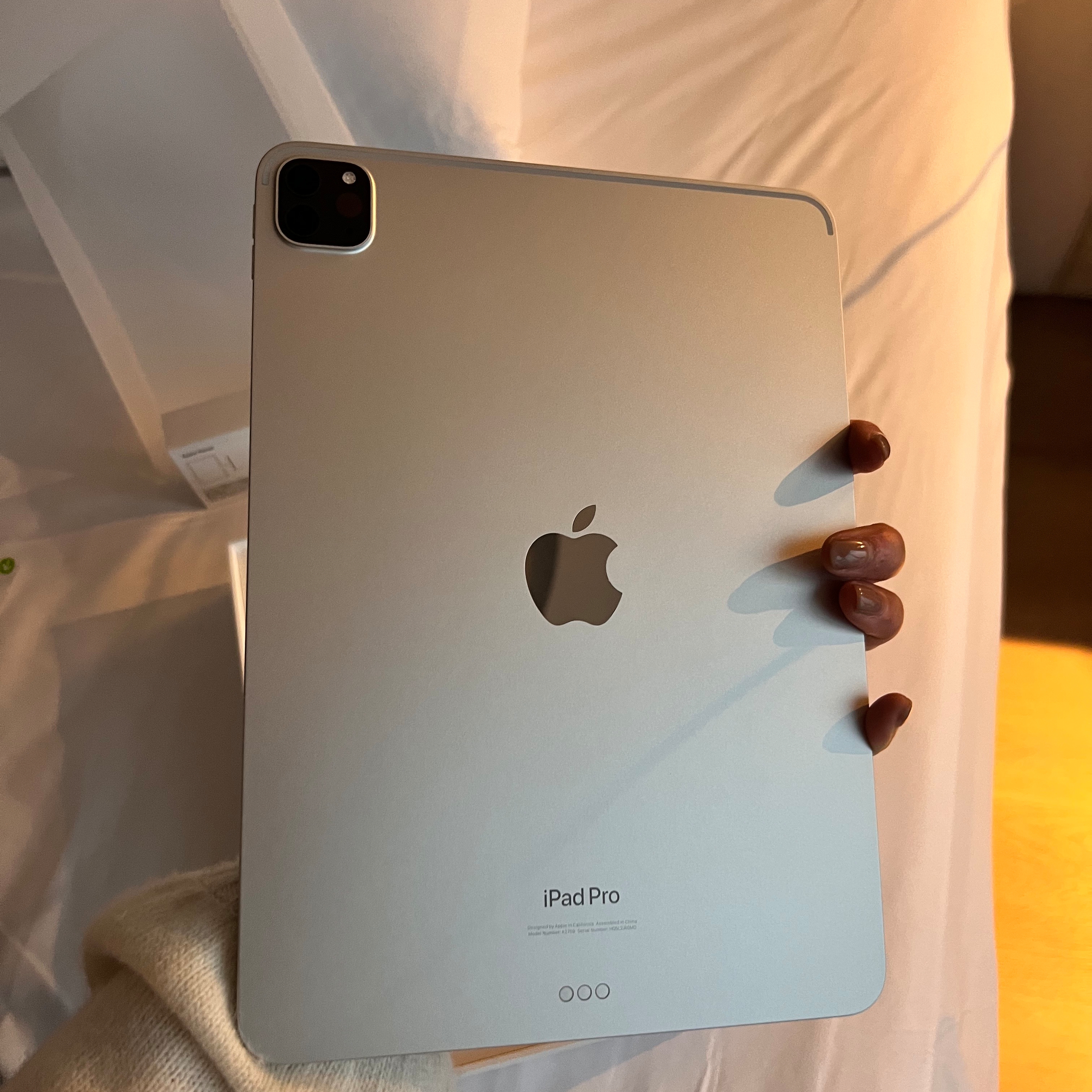 Apple iPad Pro 4th Gen 11-inch Wifi 128GB Silver (Korean Ver.) 착용 스타일 - 2