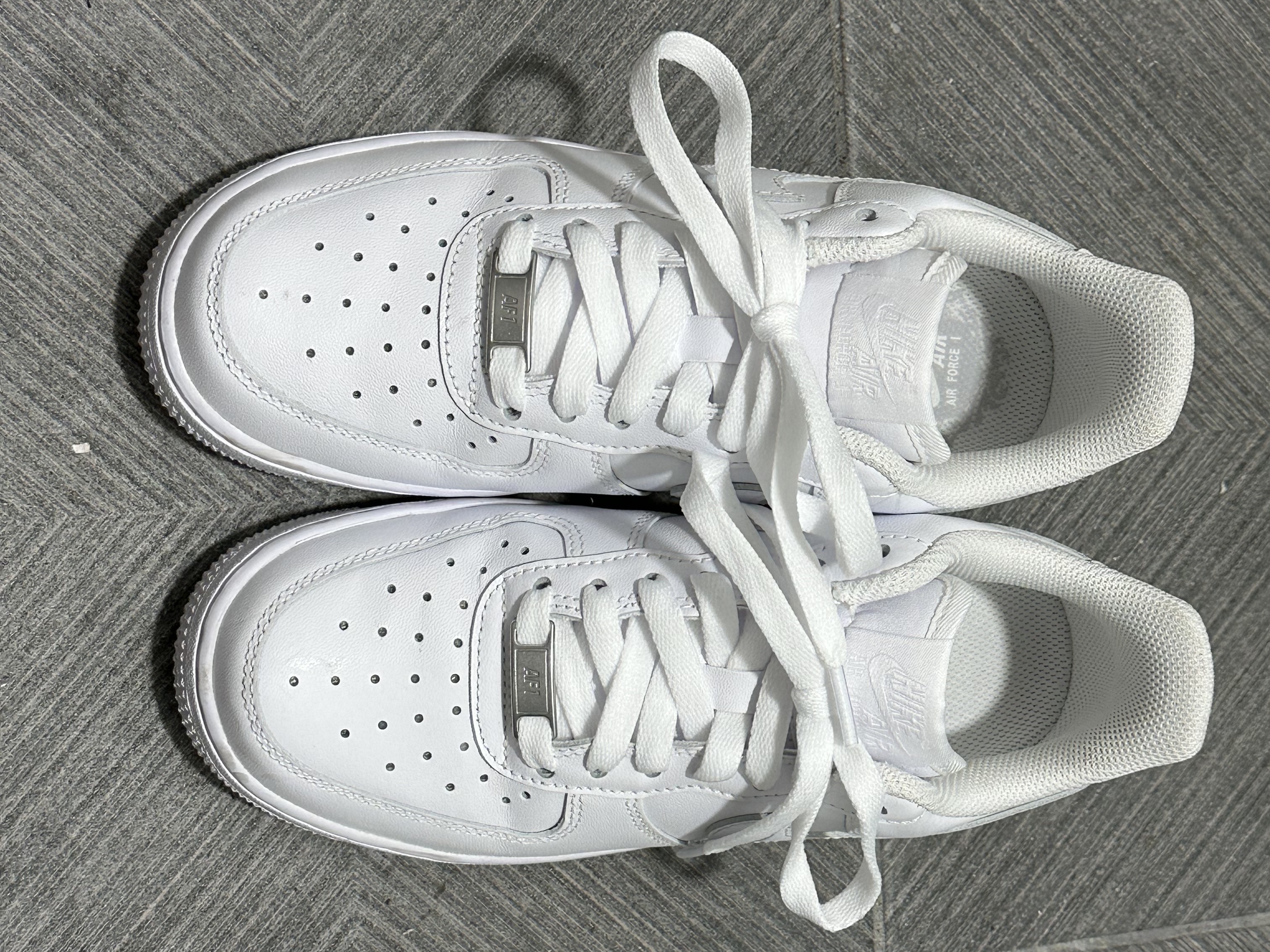 Nike Air Force 1 '07 Low White, (W) Nike Air Force 1 '07 Low White 착용 스타일 - 4
