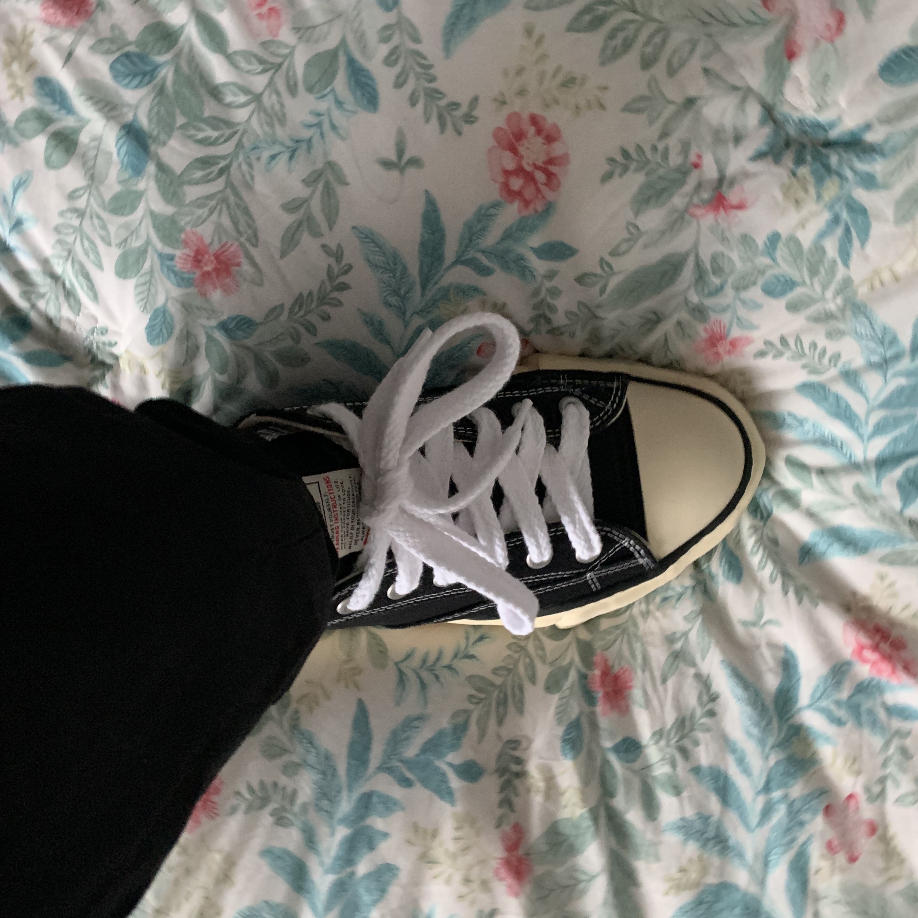 Maison Mihara Yasuhiro Peterson VL OG Sole Canvas Low-top Sneakers Black 착용 스타일 - 2