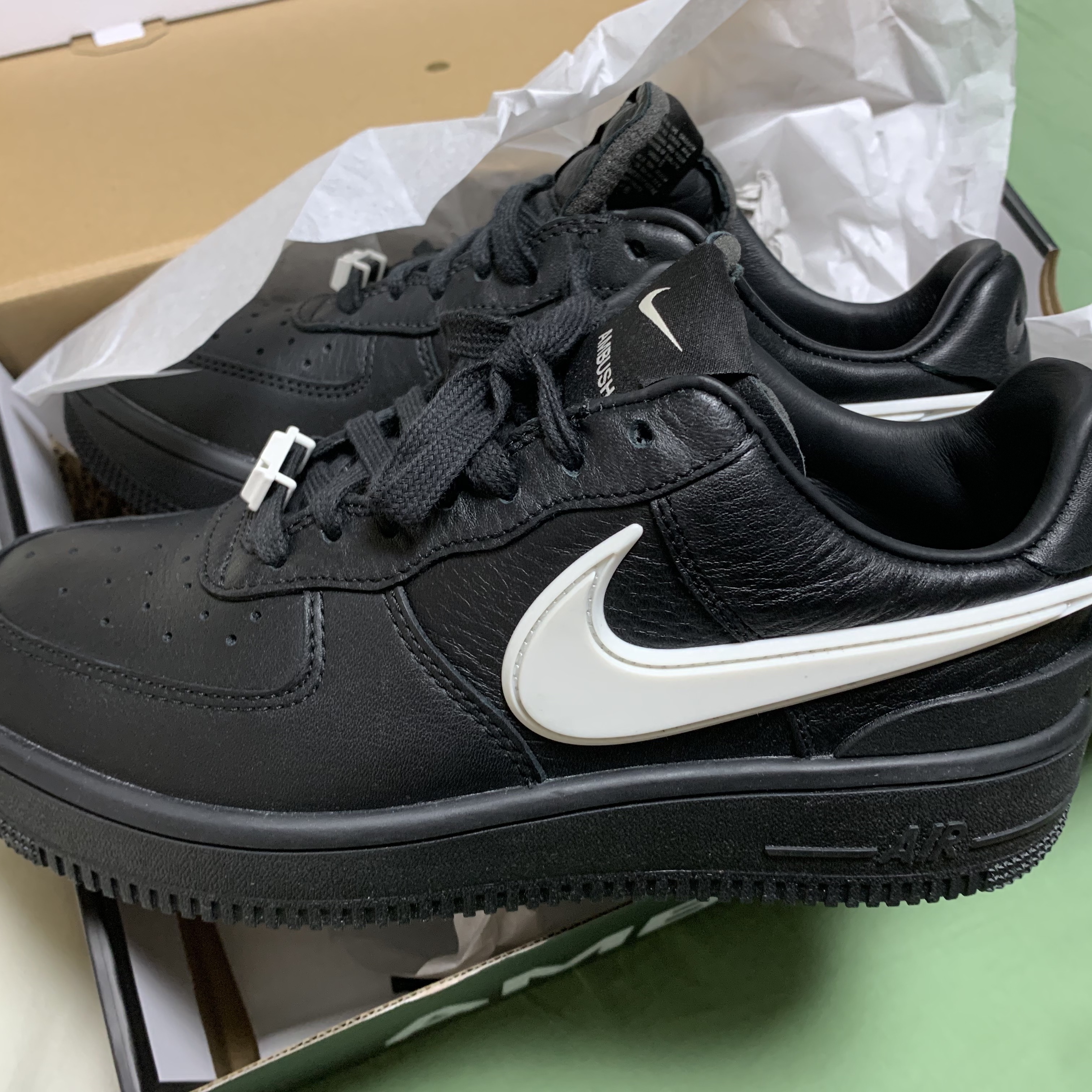 Nike x Ambush Air Force 1 Low SP Black 착용 스타일