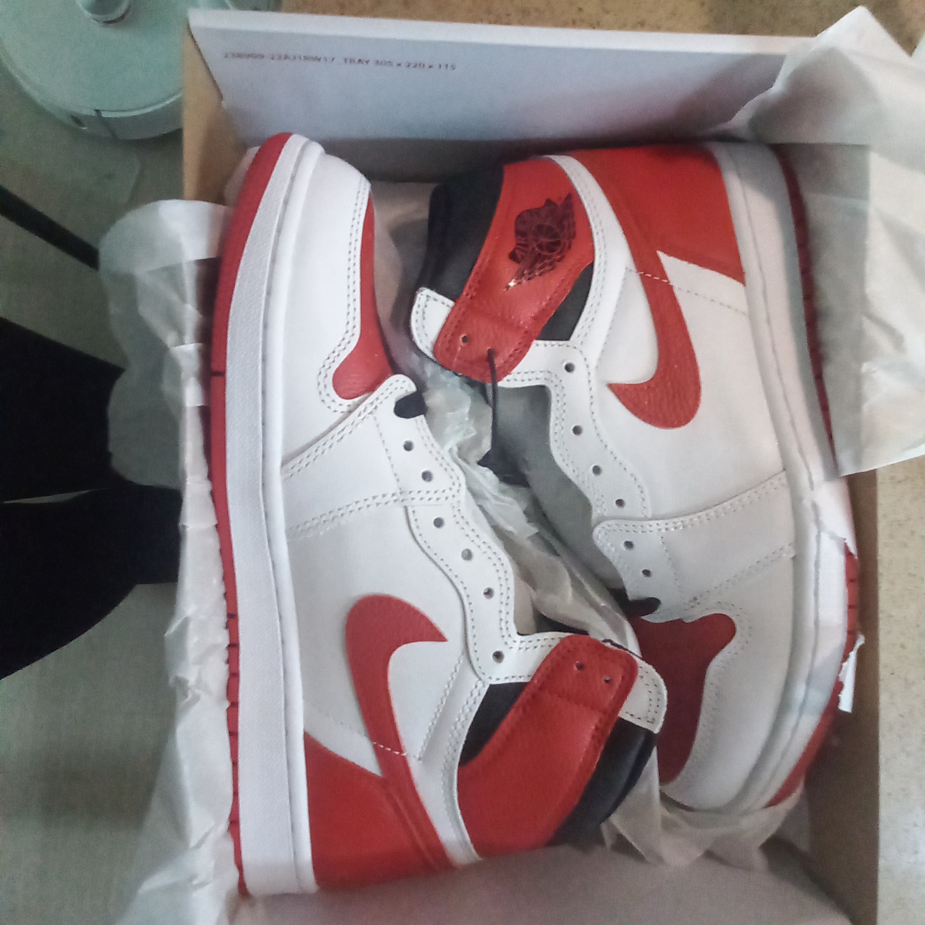 Jordan 1 Retro High OG Heritage 착용 스타일 - 1