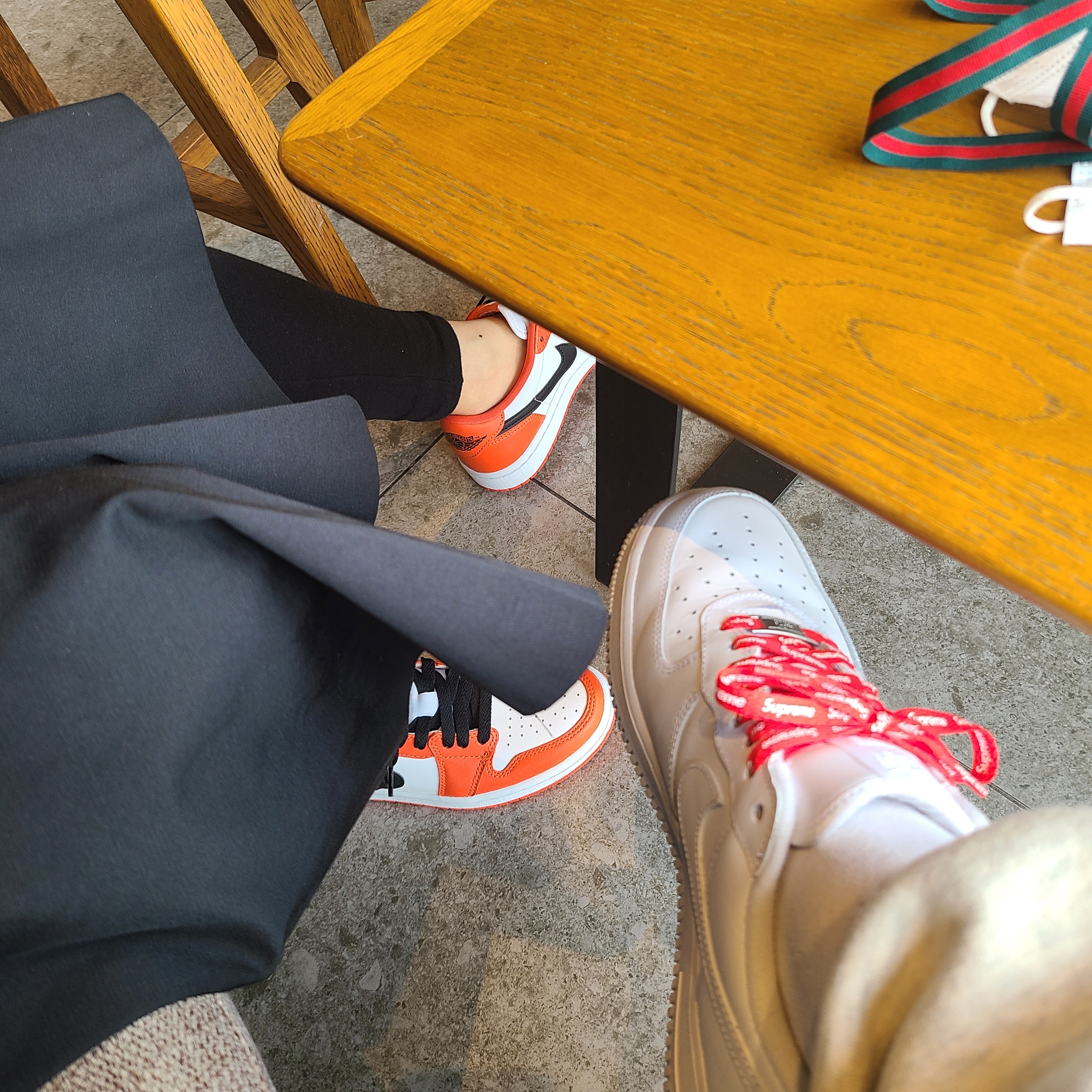 (W) Jordan 1 Low OG Starfish 착용 스타일