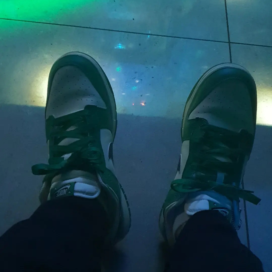 Nike Dunk Low Retro SE Jackpot Malachite 착용 스타일