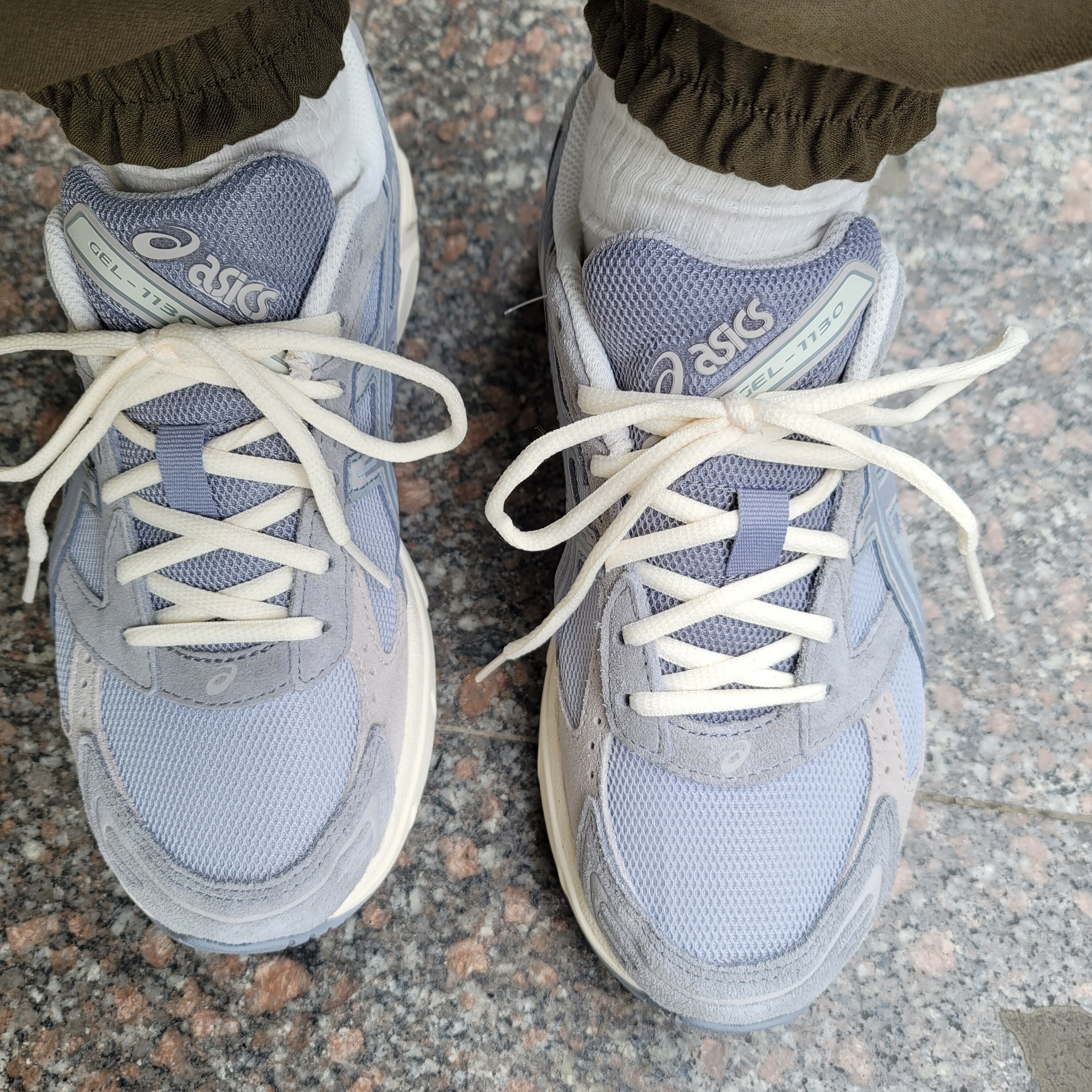 Asics Gel-1130 Piedmont Grey 착용 스타일
