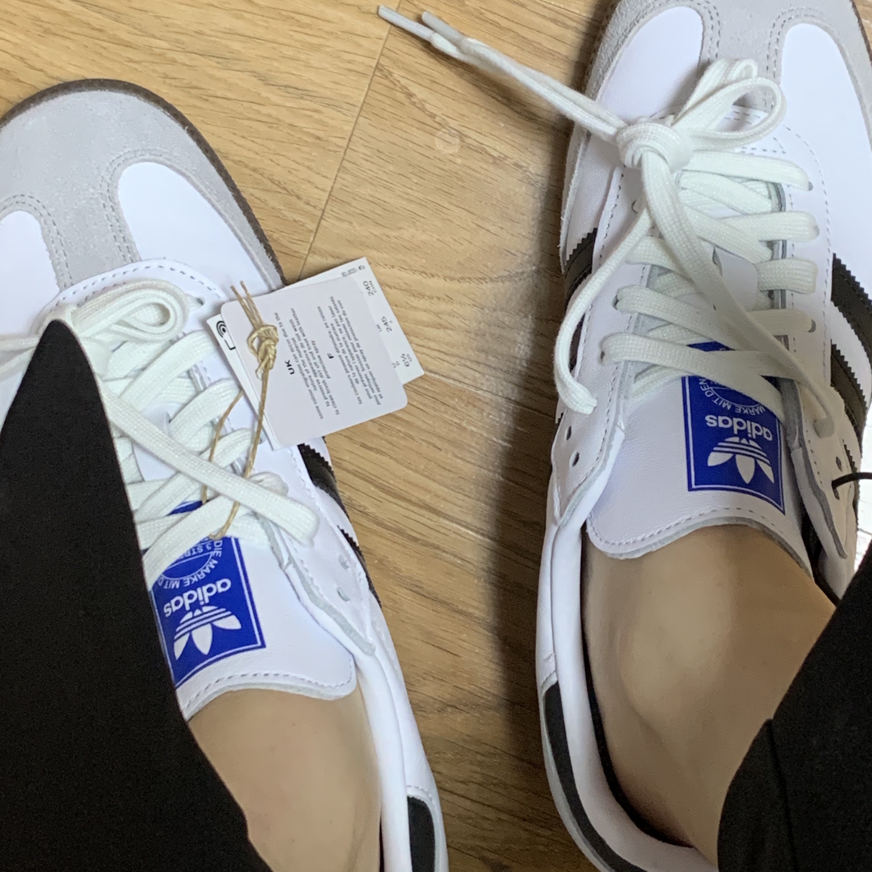 Adidas Samba OG Cloud White 착용 스타일