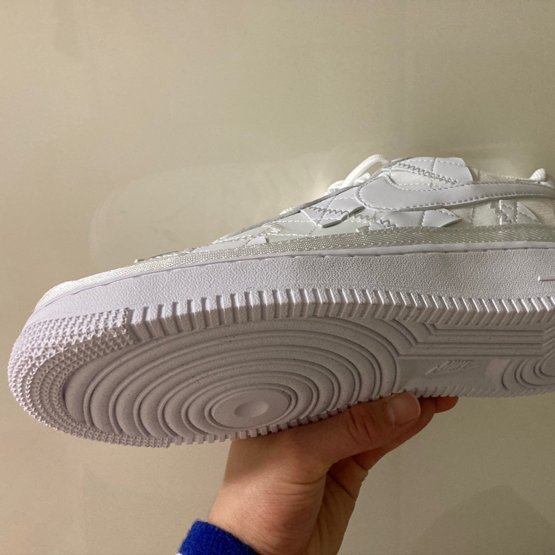 Nike x Billie Eilish Air Force 1 Low SP Triple White 착용 스타일 - 4