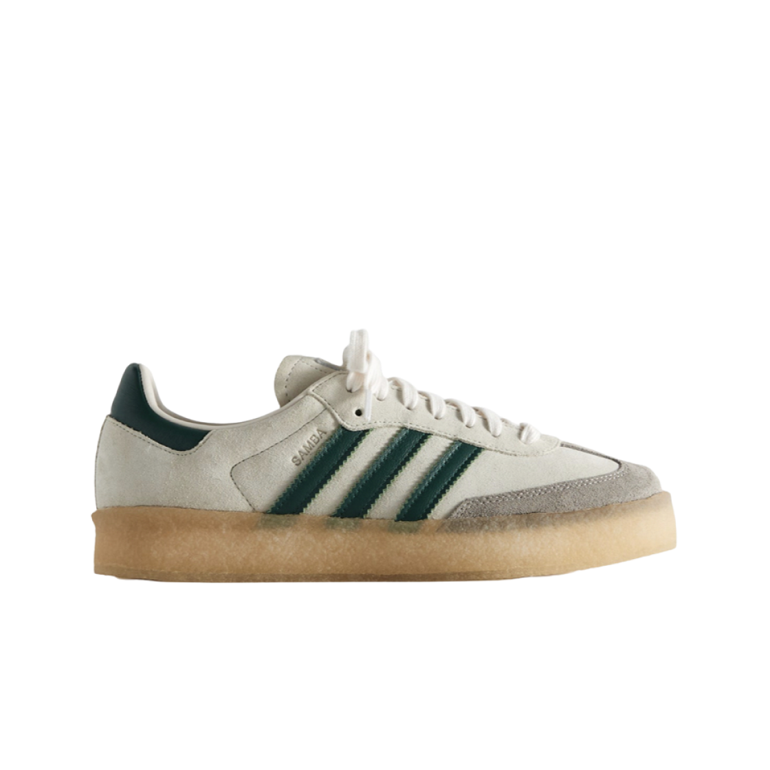 아디다스 x 클락스 x 로니 피그 8th 스트리트 삼바 초크 화이트 그린(Adidas x Clarks x Ronnie Fieg 8th Street Samba Chalk White Green)