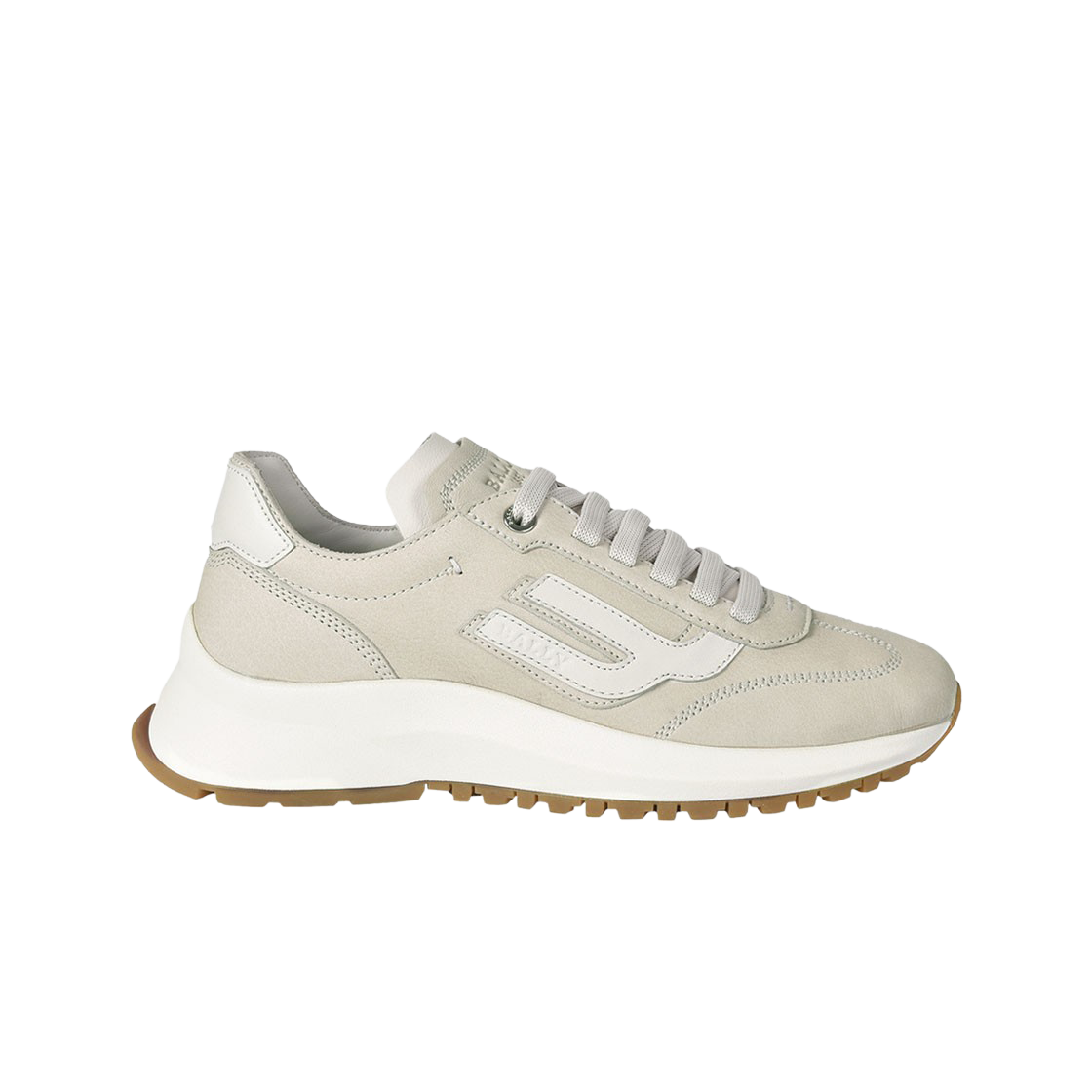 발리 데밀 카프 누벅 스니커즈 더스티 화이트(Bally Demyl Calf Nubuck Sneakers Dusty White) - 1