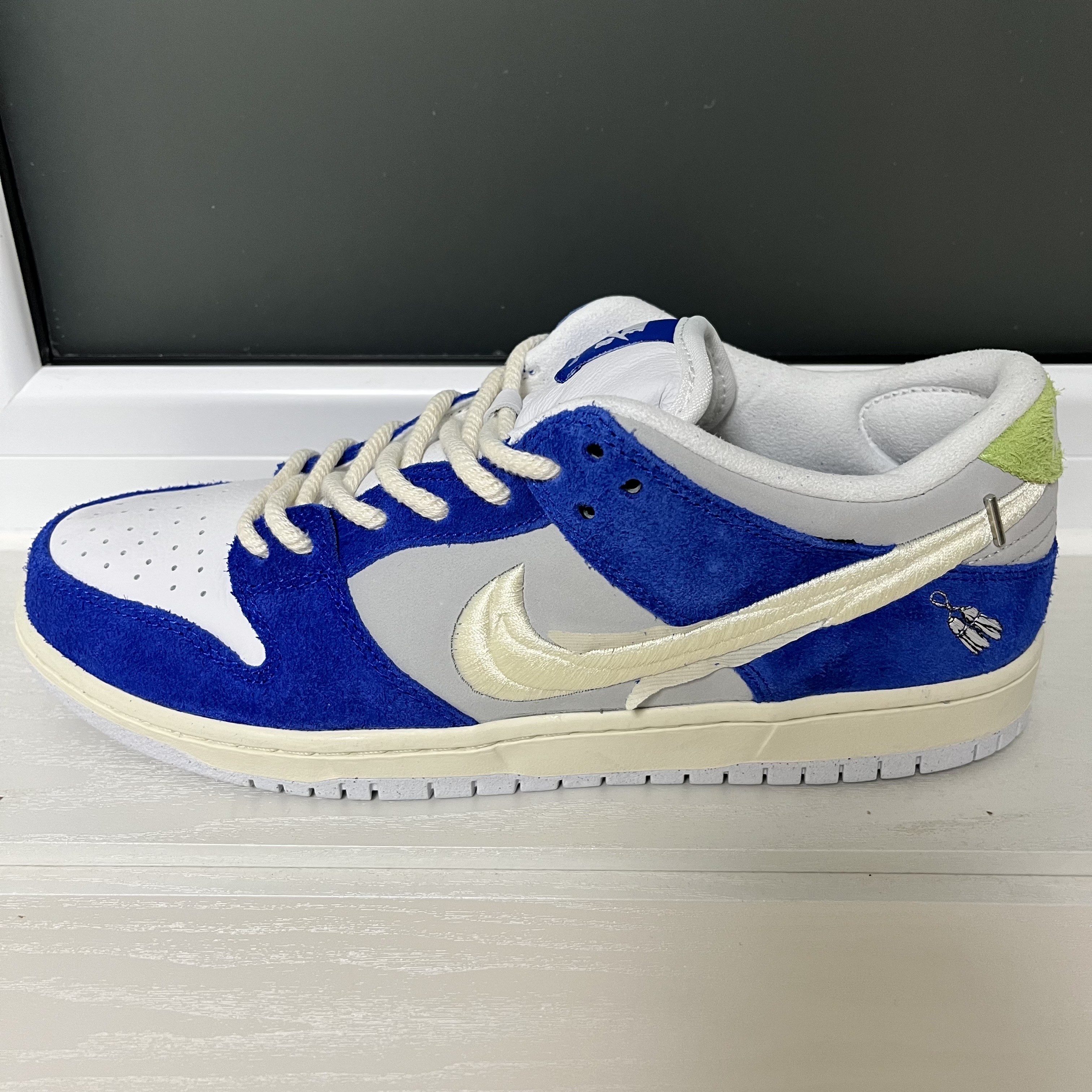 Nike x Fly Streetwear SB Dunk Low Pro Gardenia 착용 스타일