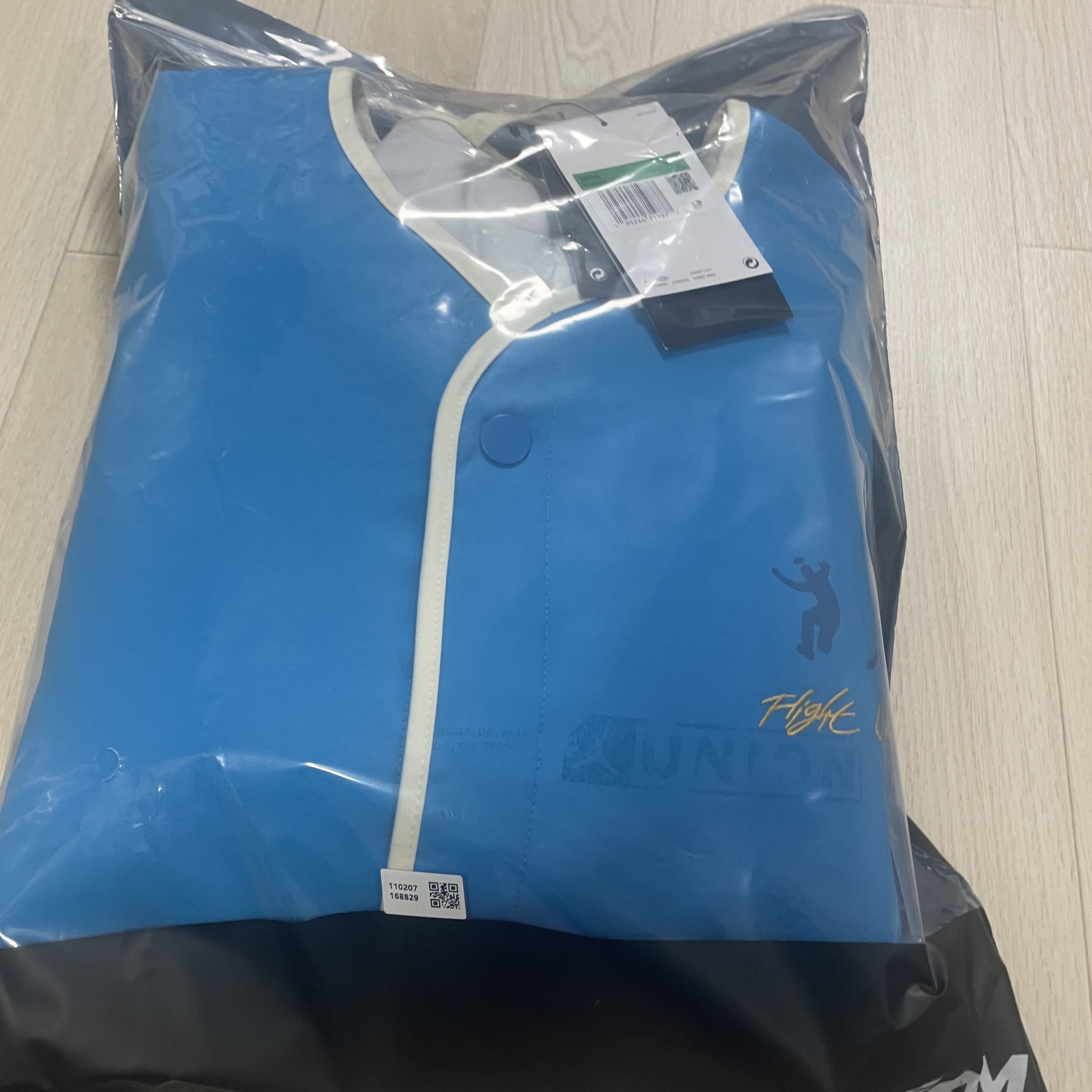 Jordan x Union Reversible Jacket Equater Blue - Asia 착용 스타일 - 5