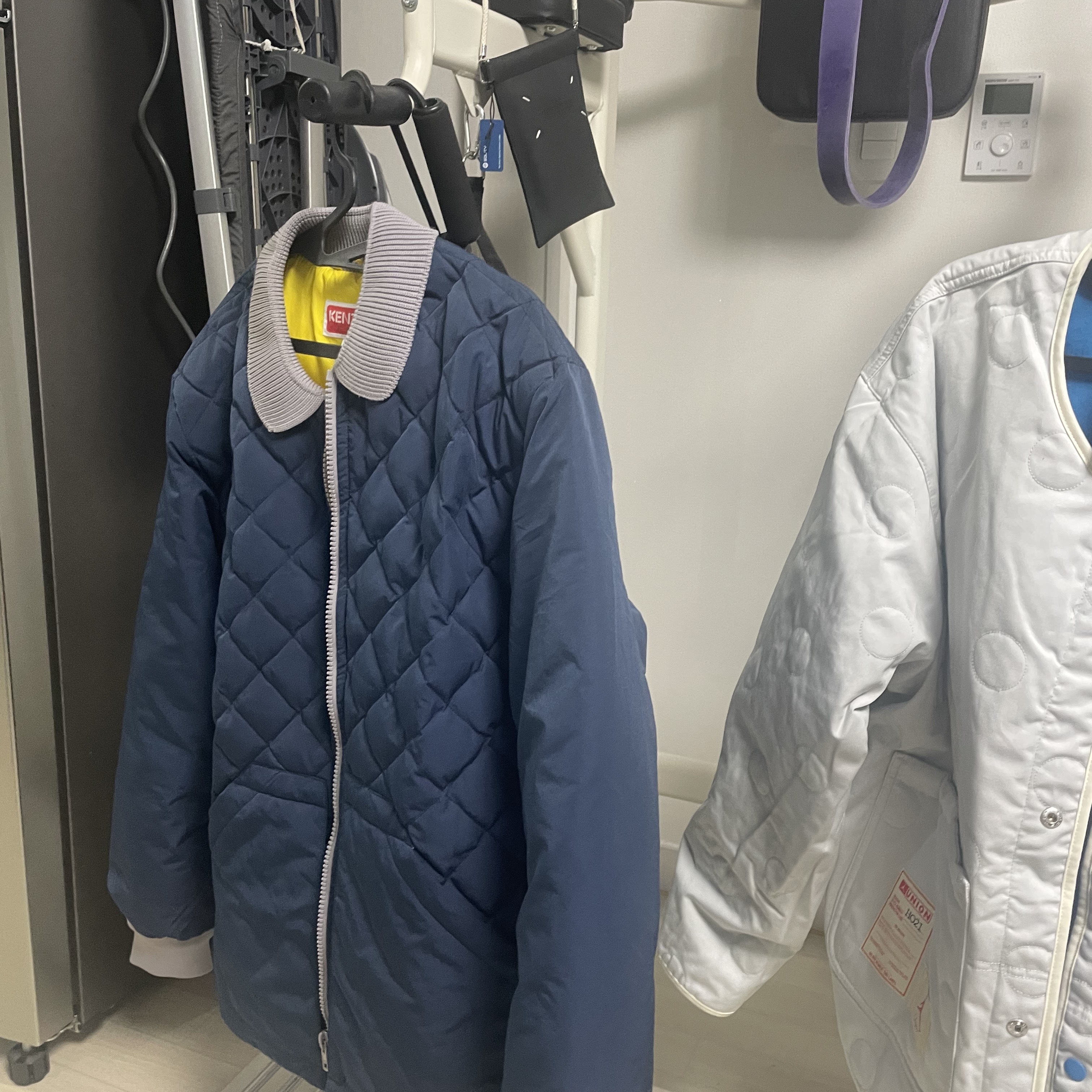 Jordan x Union Reversible Jacket Equater Blue - Asia 착용 스타일 - 4