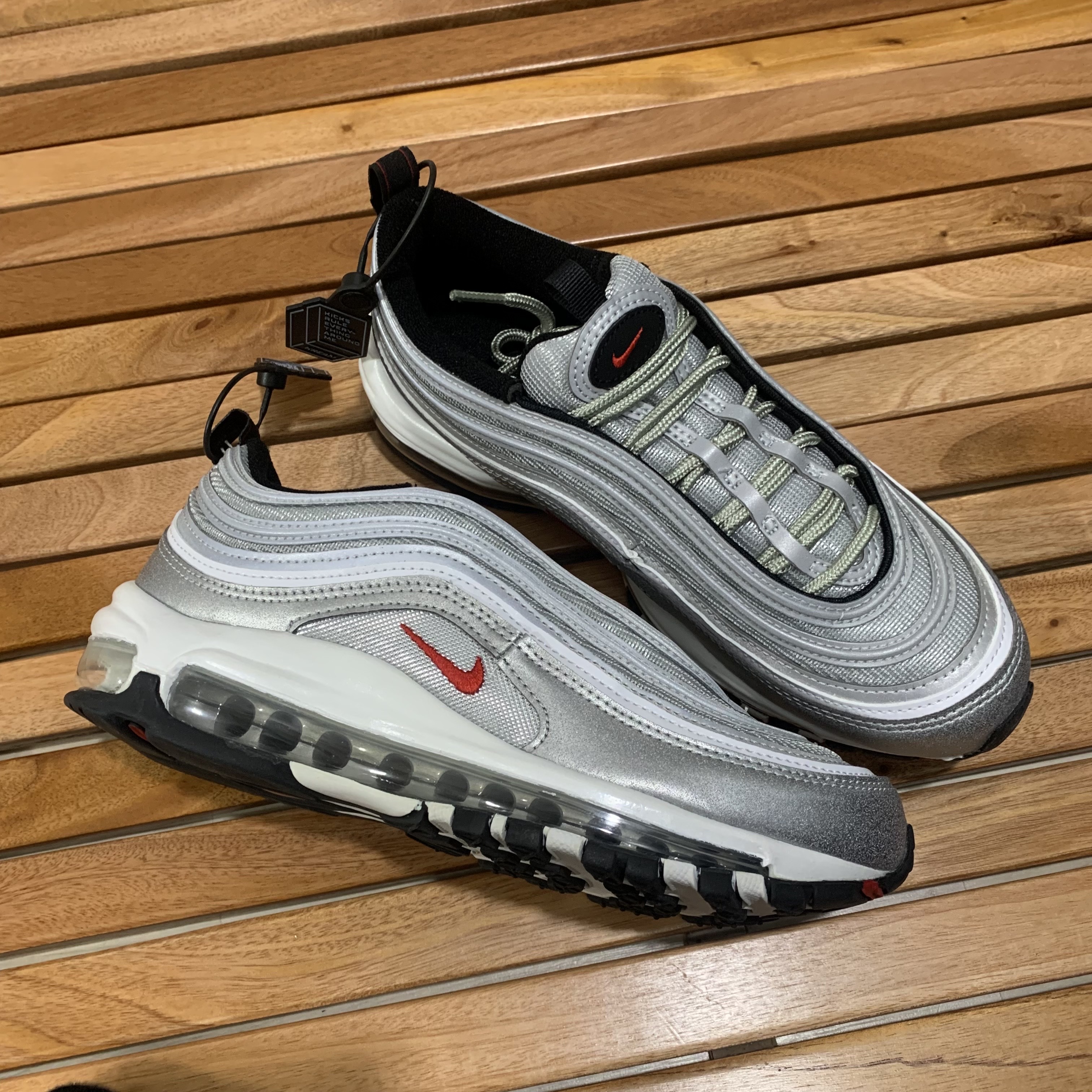 (W) Nike Air Max 97 OG Silver Bullet 2022 착용 스타일