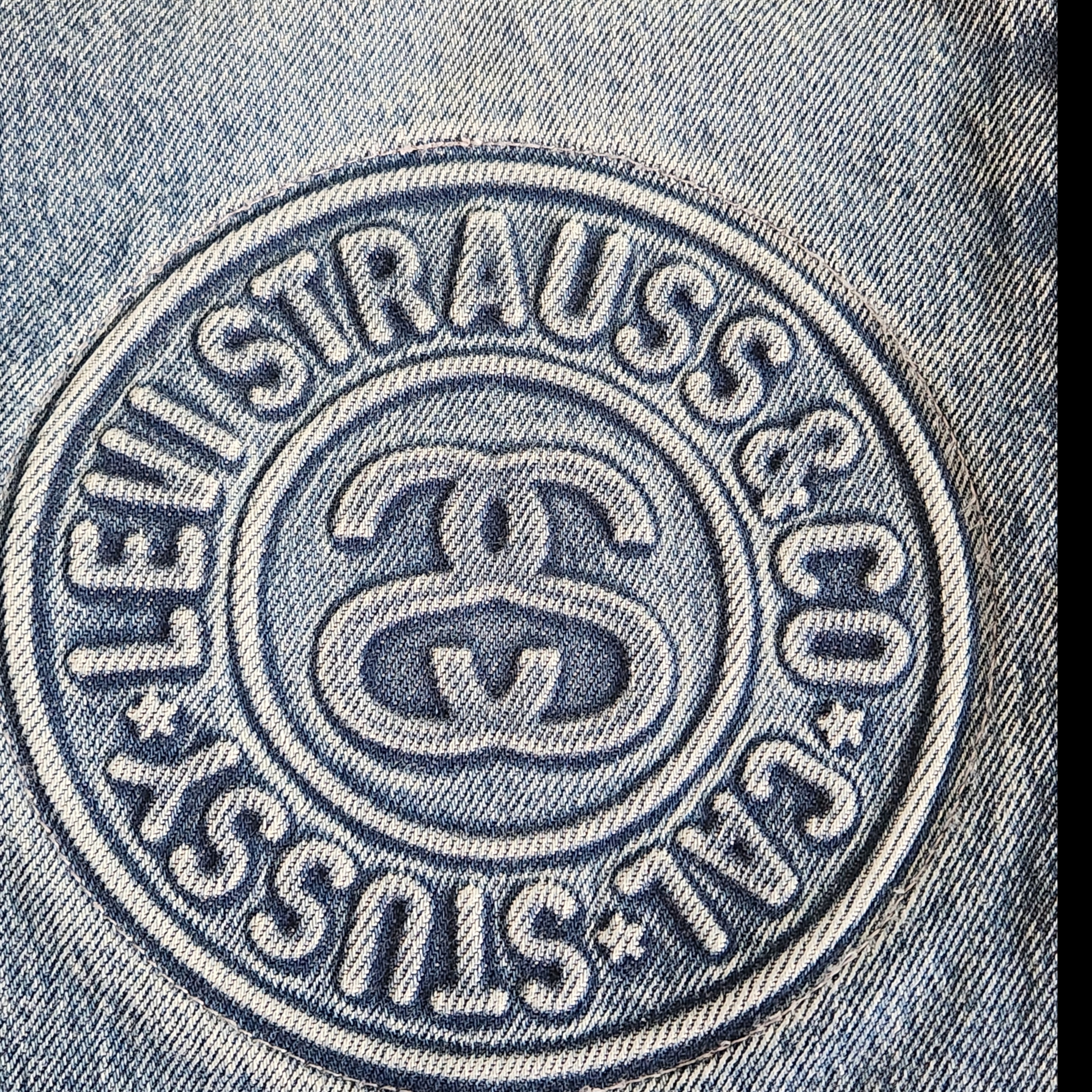 Stussy x Levi's Embossed 501 Jean Indigo 착용 스타일