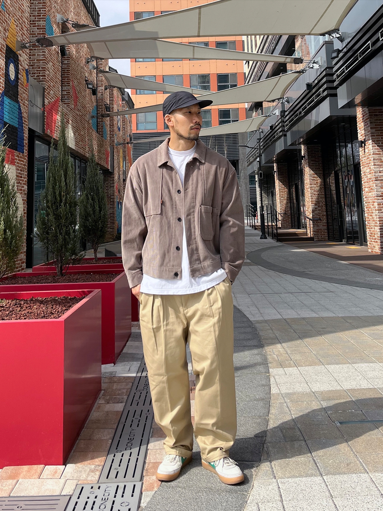 Nike x J.Crew Killshot 2 Lucid Green 착용 스타일