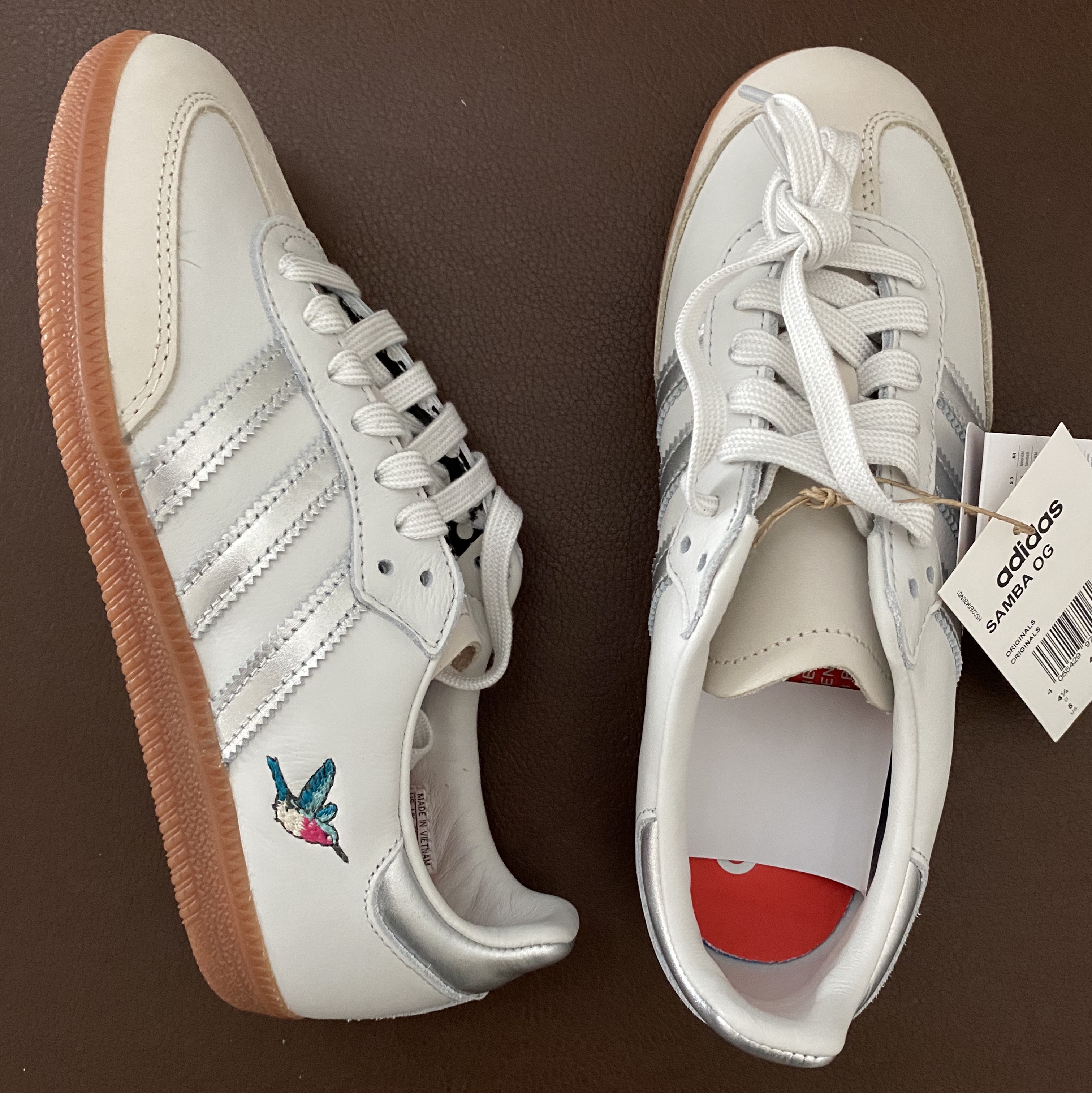 Adidas Samba OG Crystal White 착용 스타일 - 1