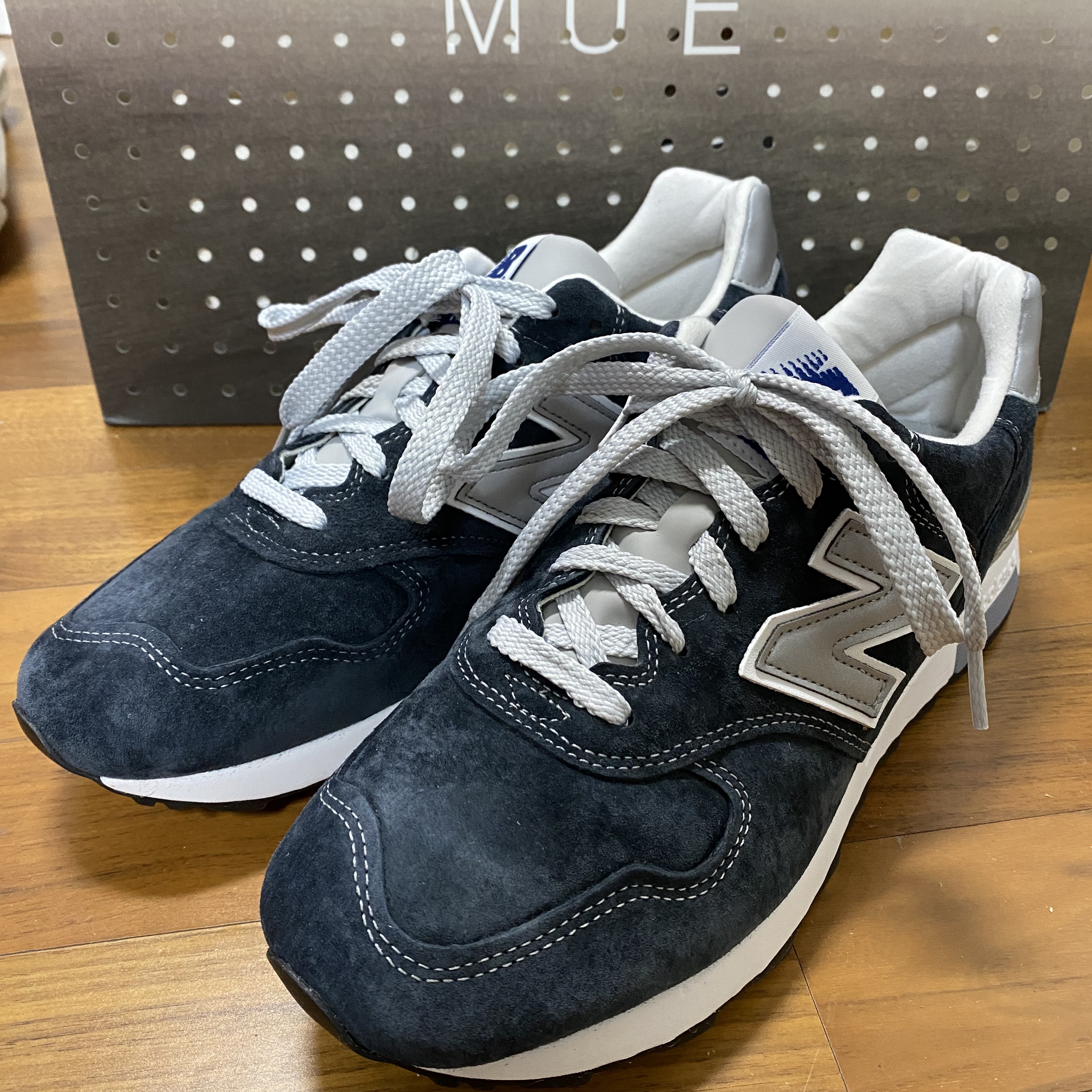 New Balance 1400 Made in USA Navy 착용 스타일