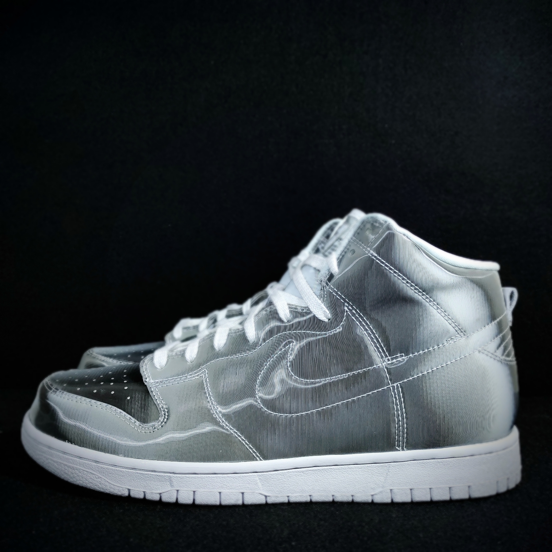Nike x Clot Dunk High Flux 착용 스타일 - 2