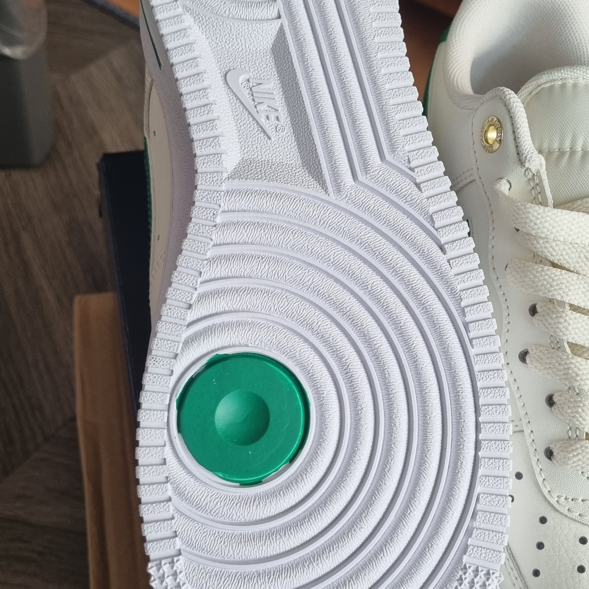 Nike Air Force 1 '07 LV8 40th Anniversary Join Forces Sail Malachite 착용 스타일 - 3