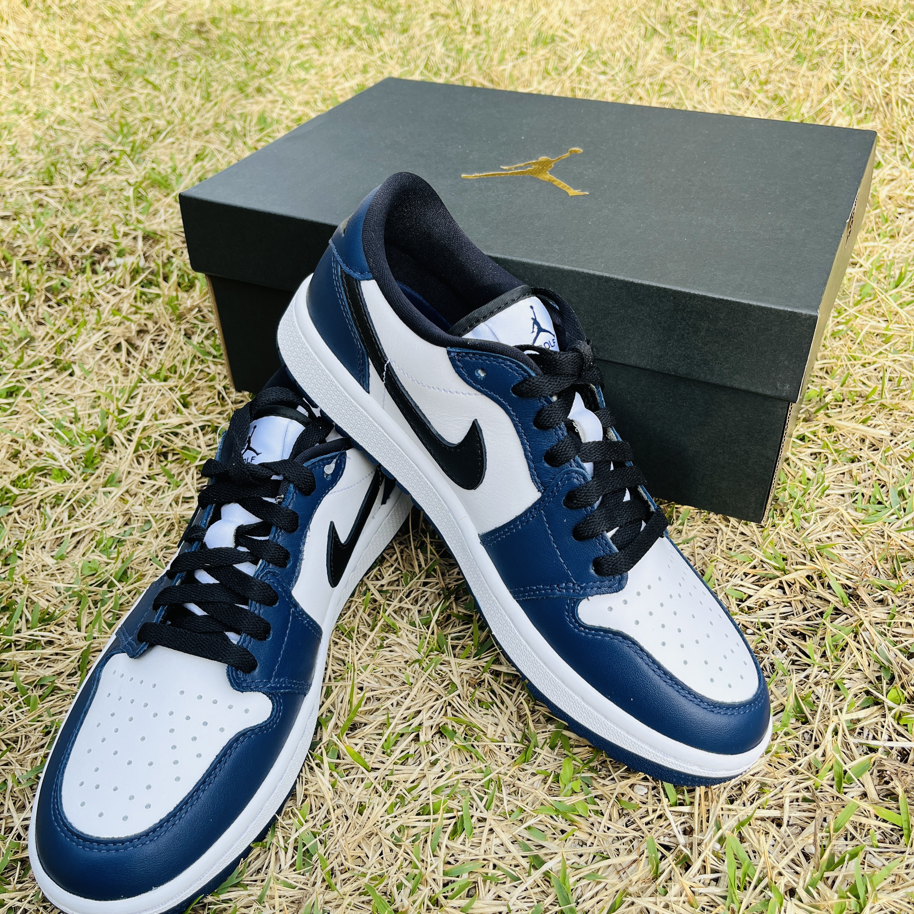 Jordan 1 Low Golf Midnight Navy 착용 스타일