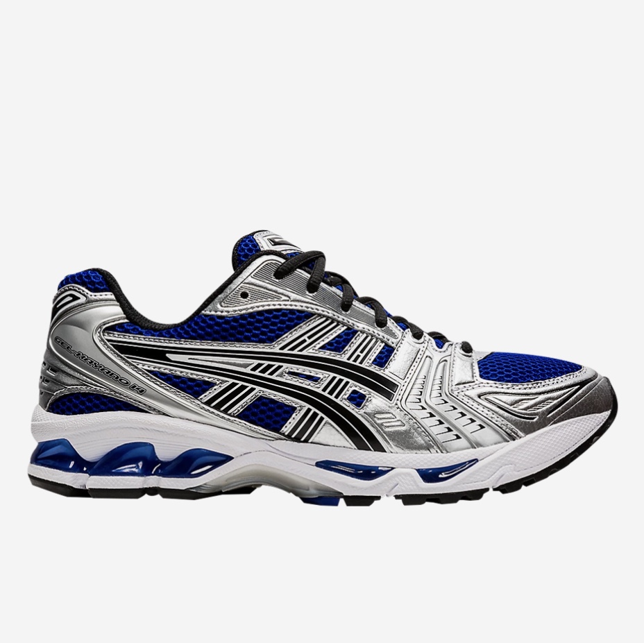 Asics Gel-Kayano 14 Monaco Blue Black 착용 스타일
