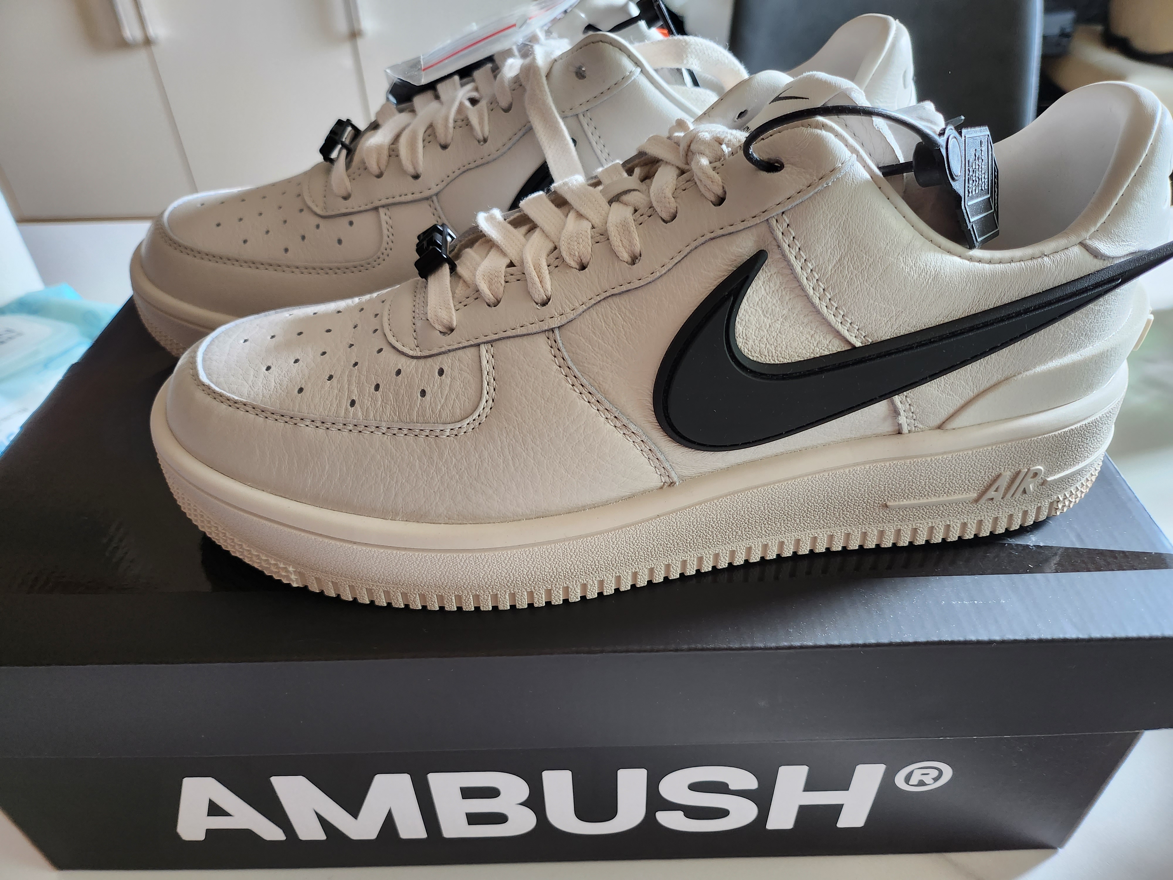 Nike x Ambush Air Force 1 Low SP Phantom 착용 스타일 - 1